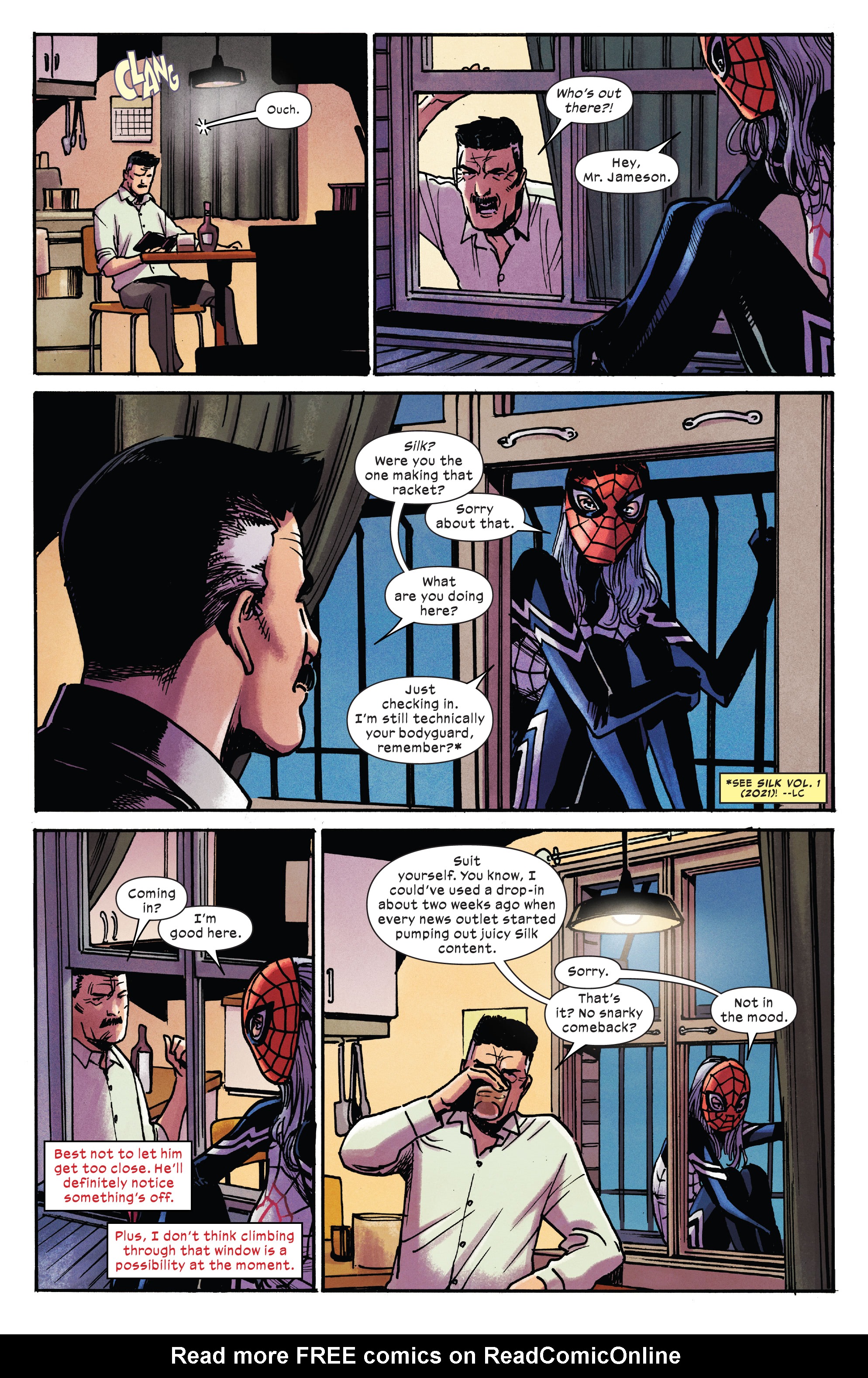 Read online Silk (2022) comic -  Issue #4 - 13