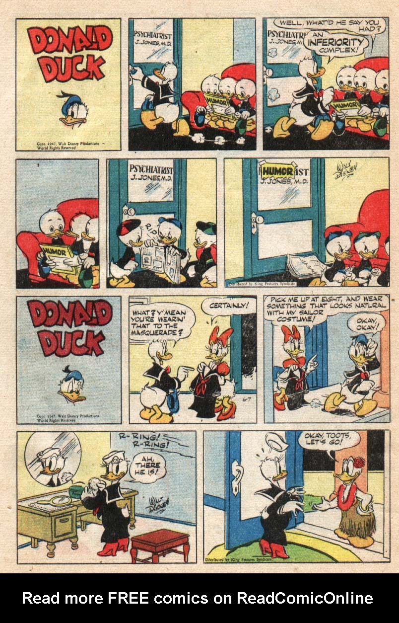 Read online Walt Disney's Comics and Stories comic -  Issue #122 - 36