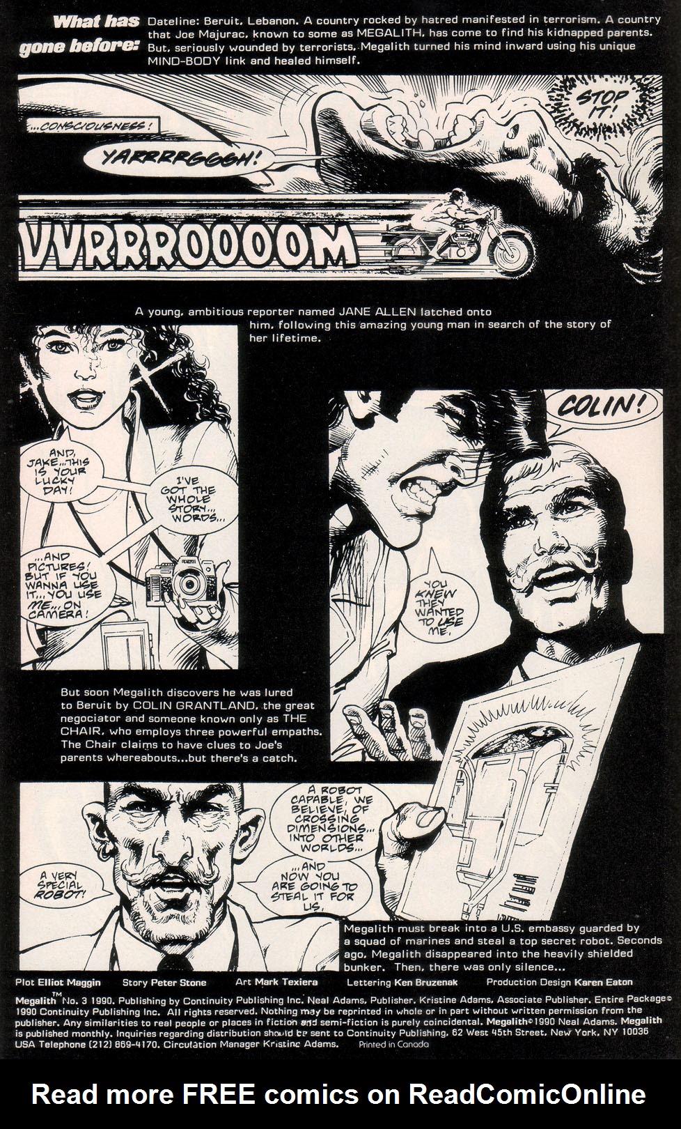 Read online Megalith comic -  Issue #3 - 2