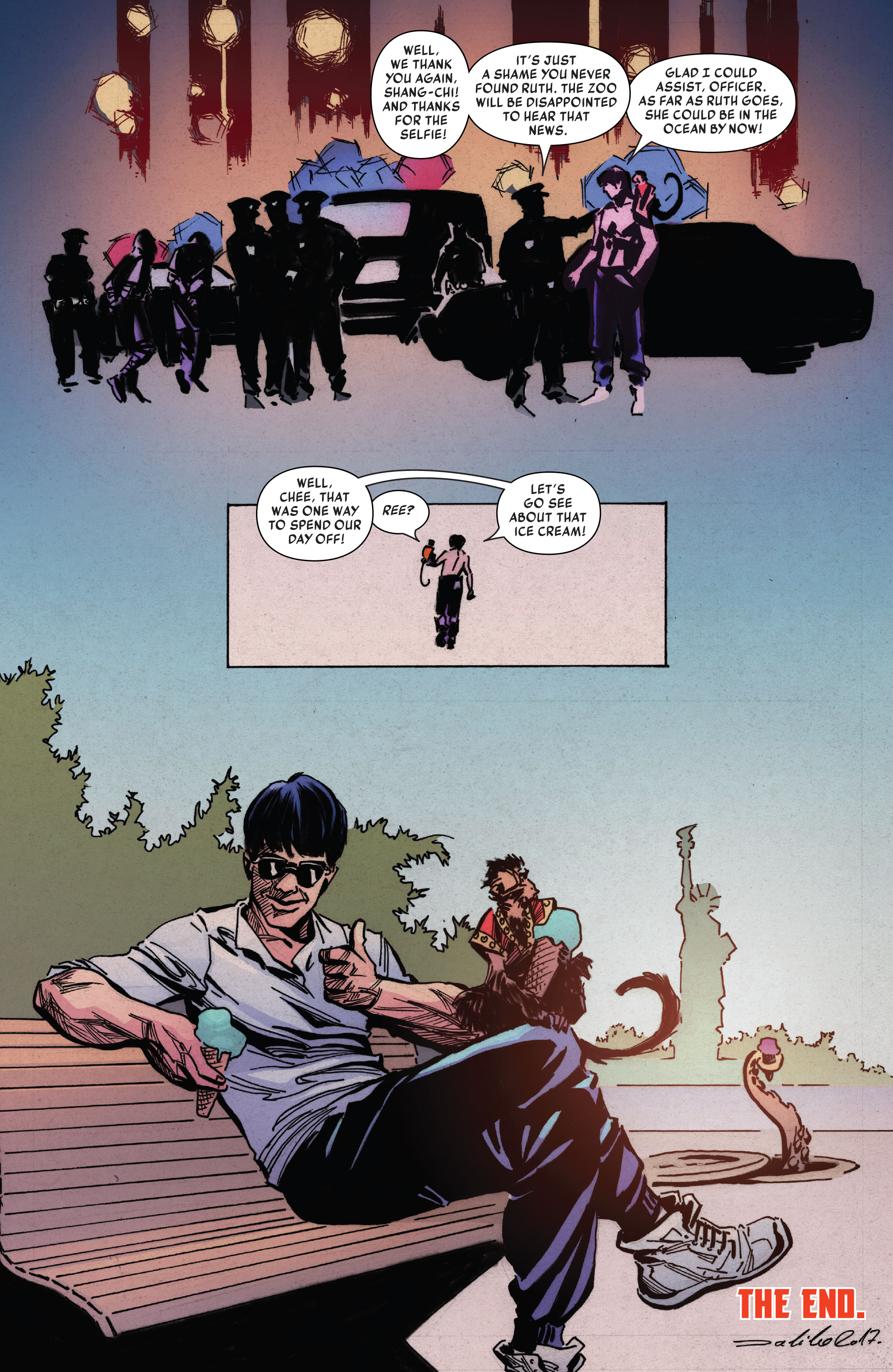 Read online Marvel-Verse: Thanos comic -  Issue #Marvel-Verse (2019) Shang-Chi - 89