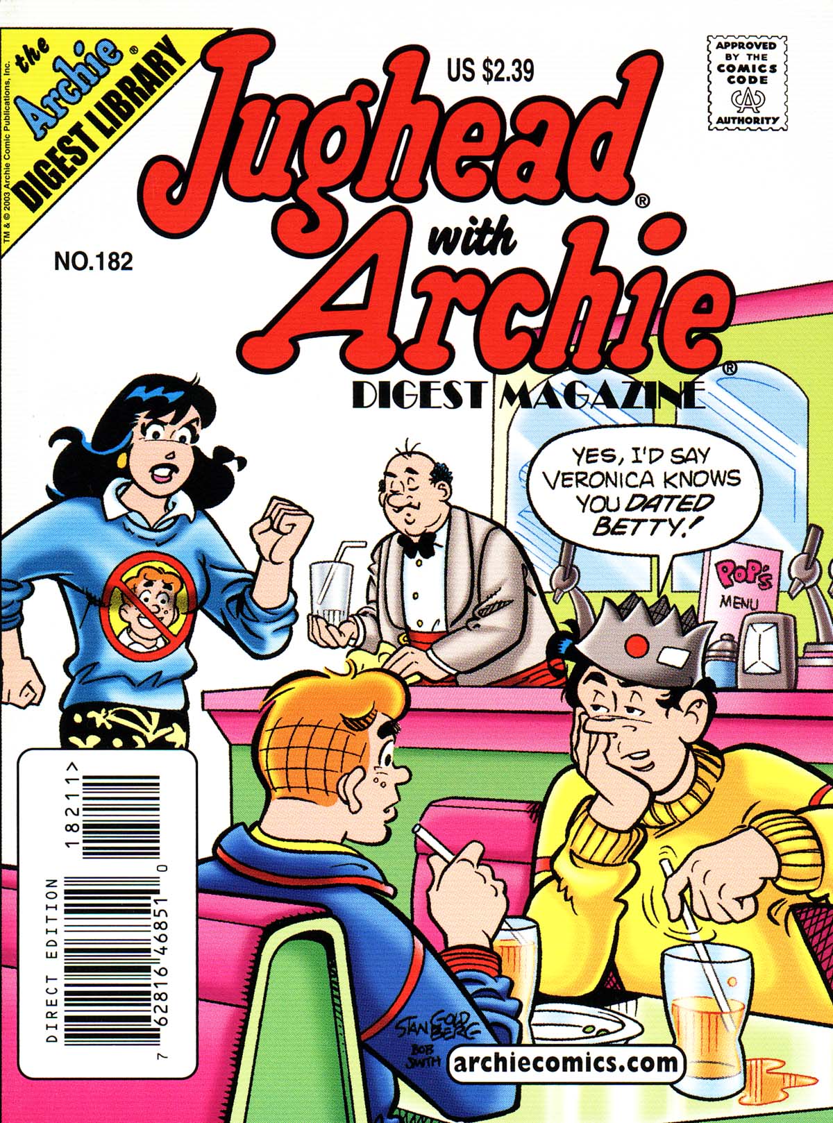 Read online Jughead with Archie Digest Magazine comic -  Issue #182 - 1