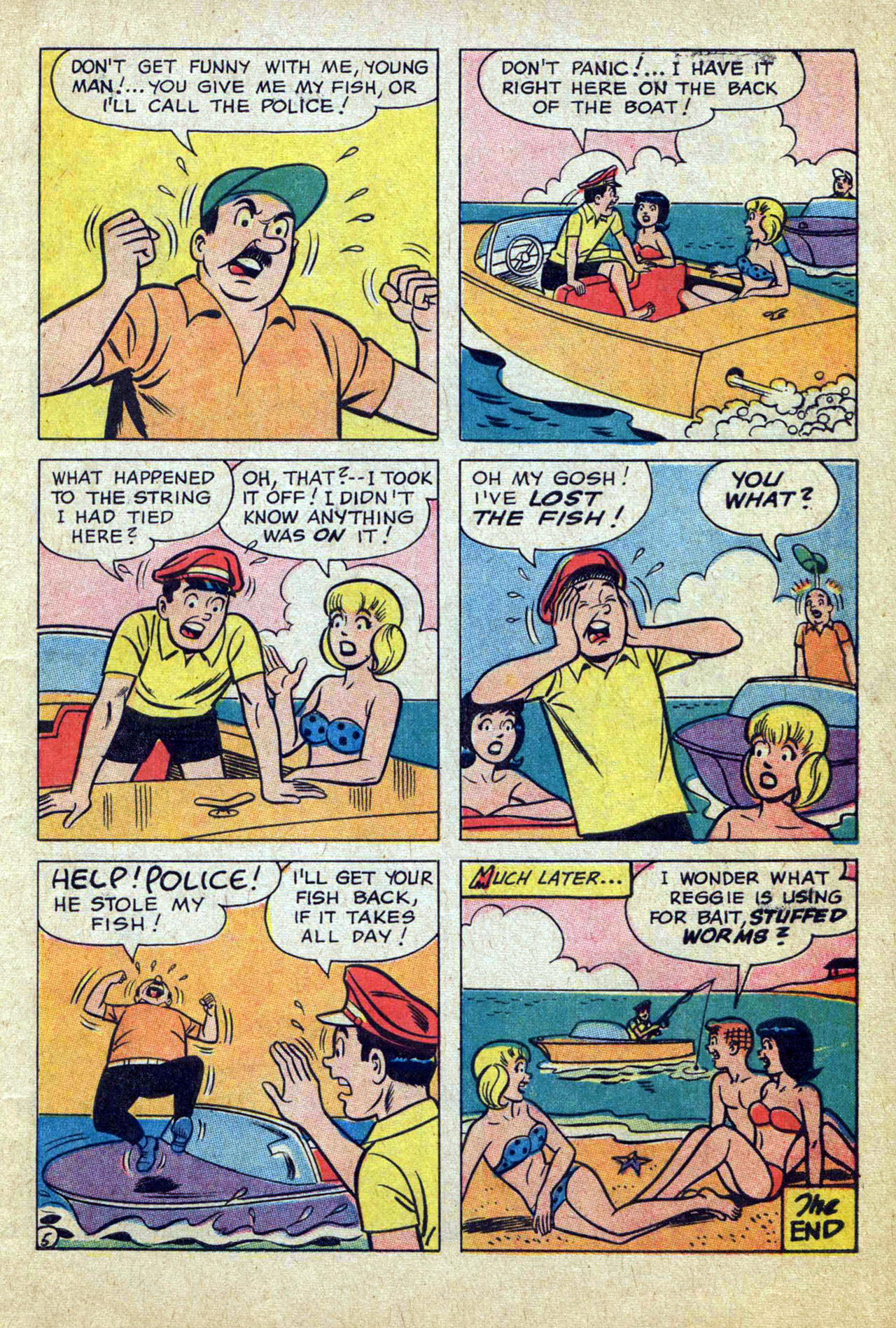Read online Reggie and Me (1966) comic -  Issue #26 - 7