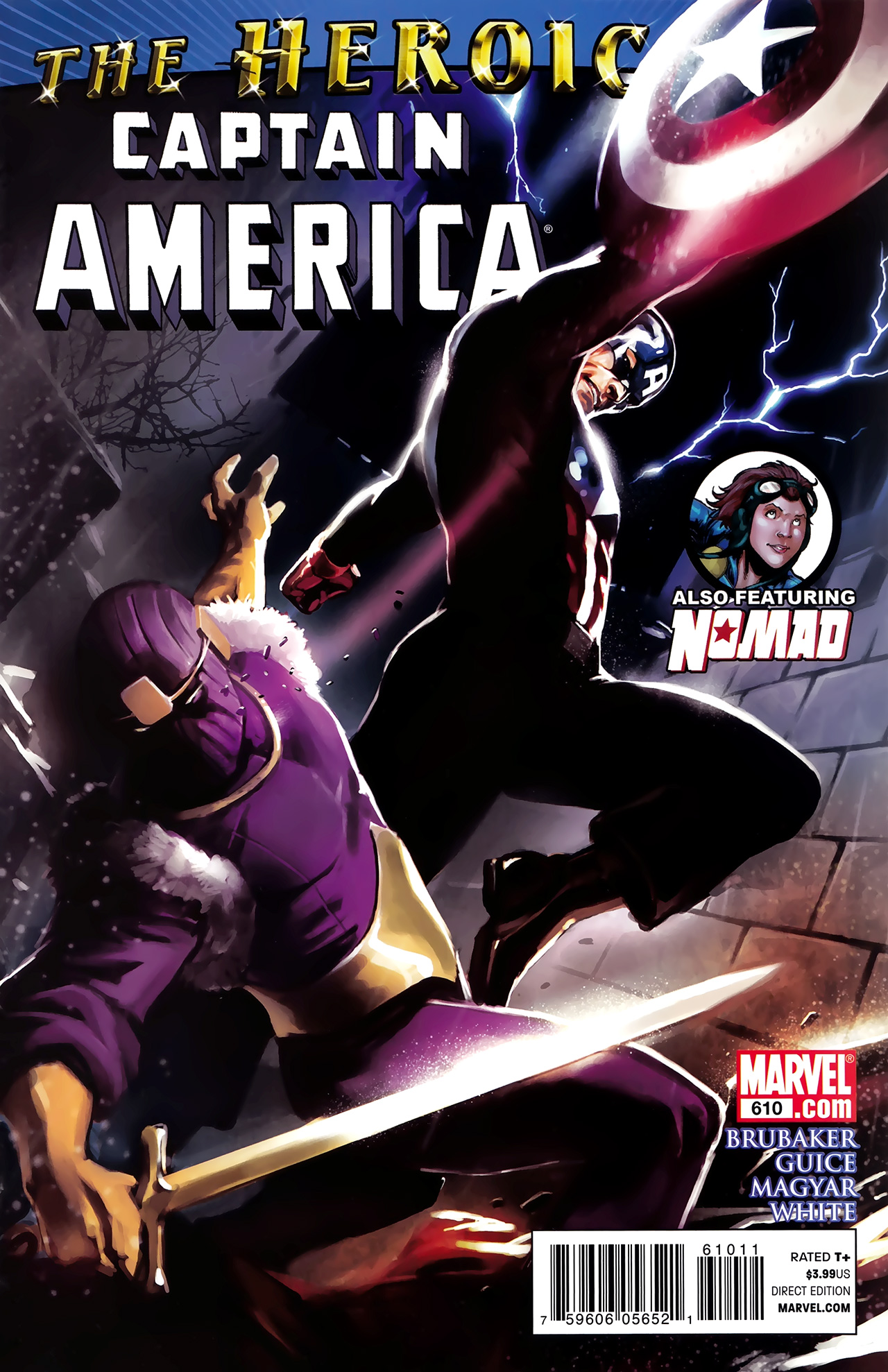 Read online Captain America (1968) comic -  Issue #610 - 1