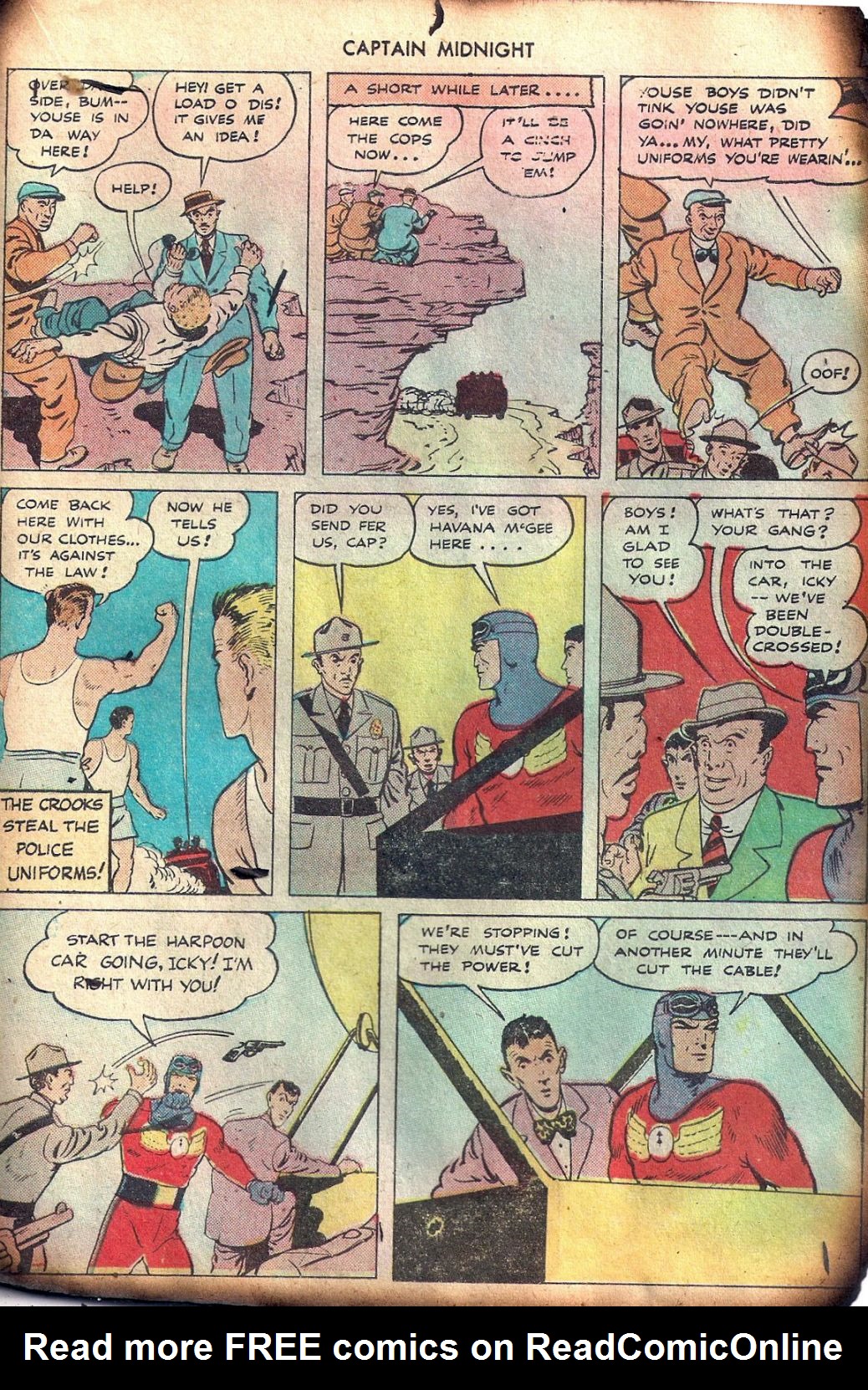 Read online Captain Midnight (1942) comic -  Issue #32 - 24