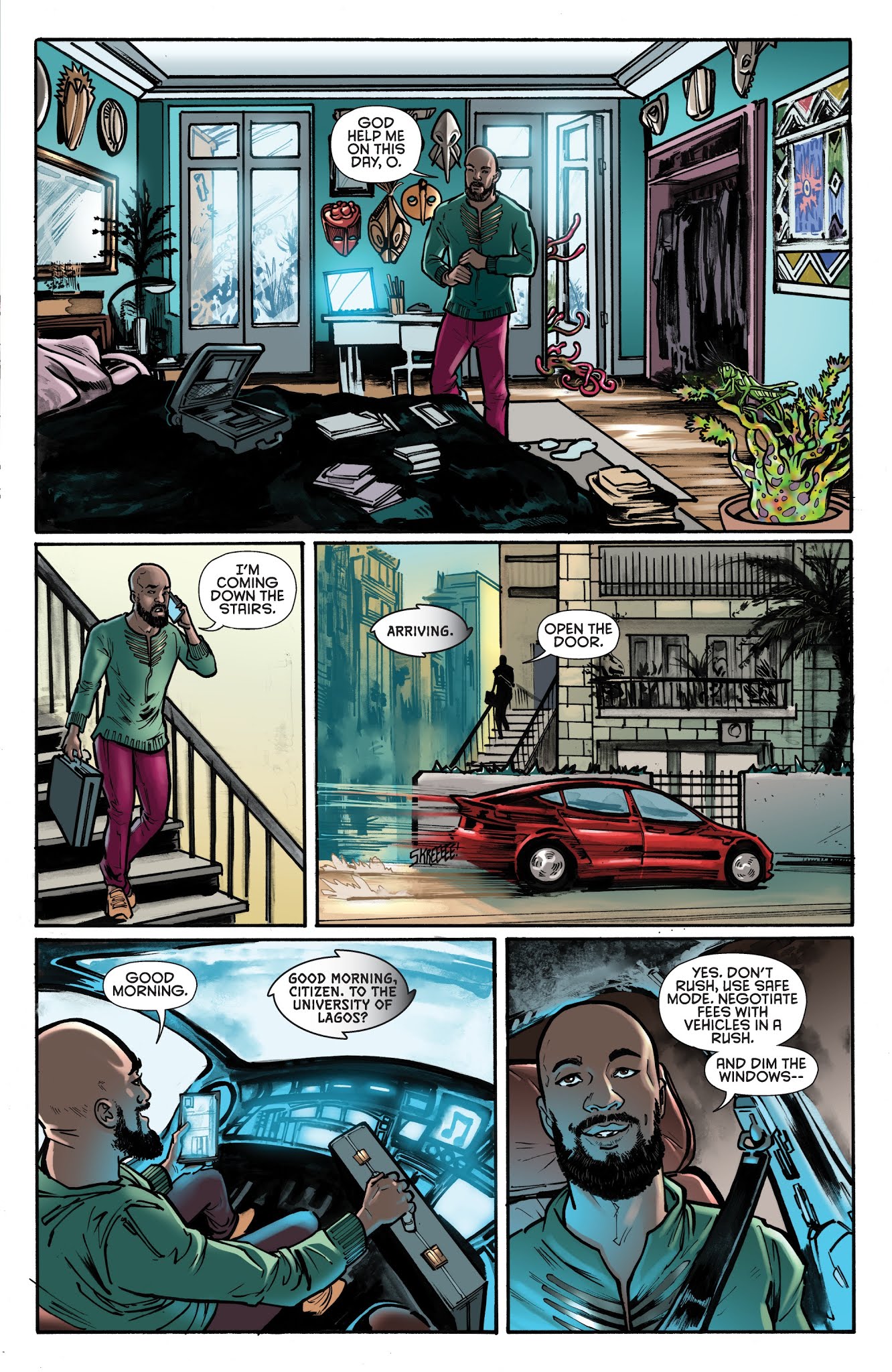 Read online LaGuardia comic -  Issue #1 - 5