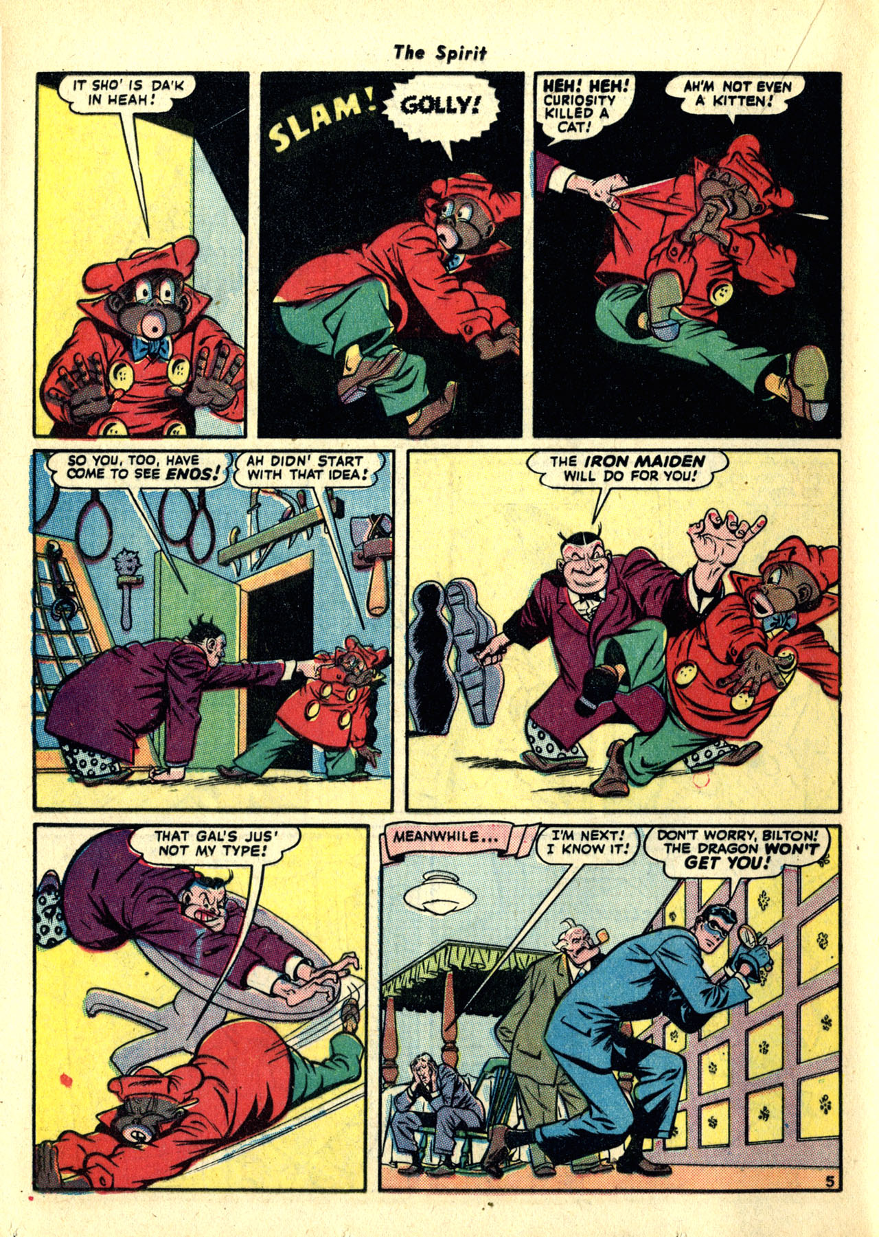 Read online The Spirit (1944) comic -  Issue #7 - 30