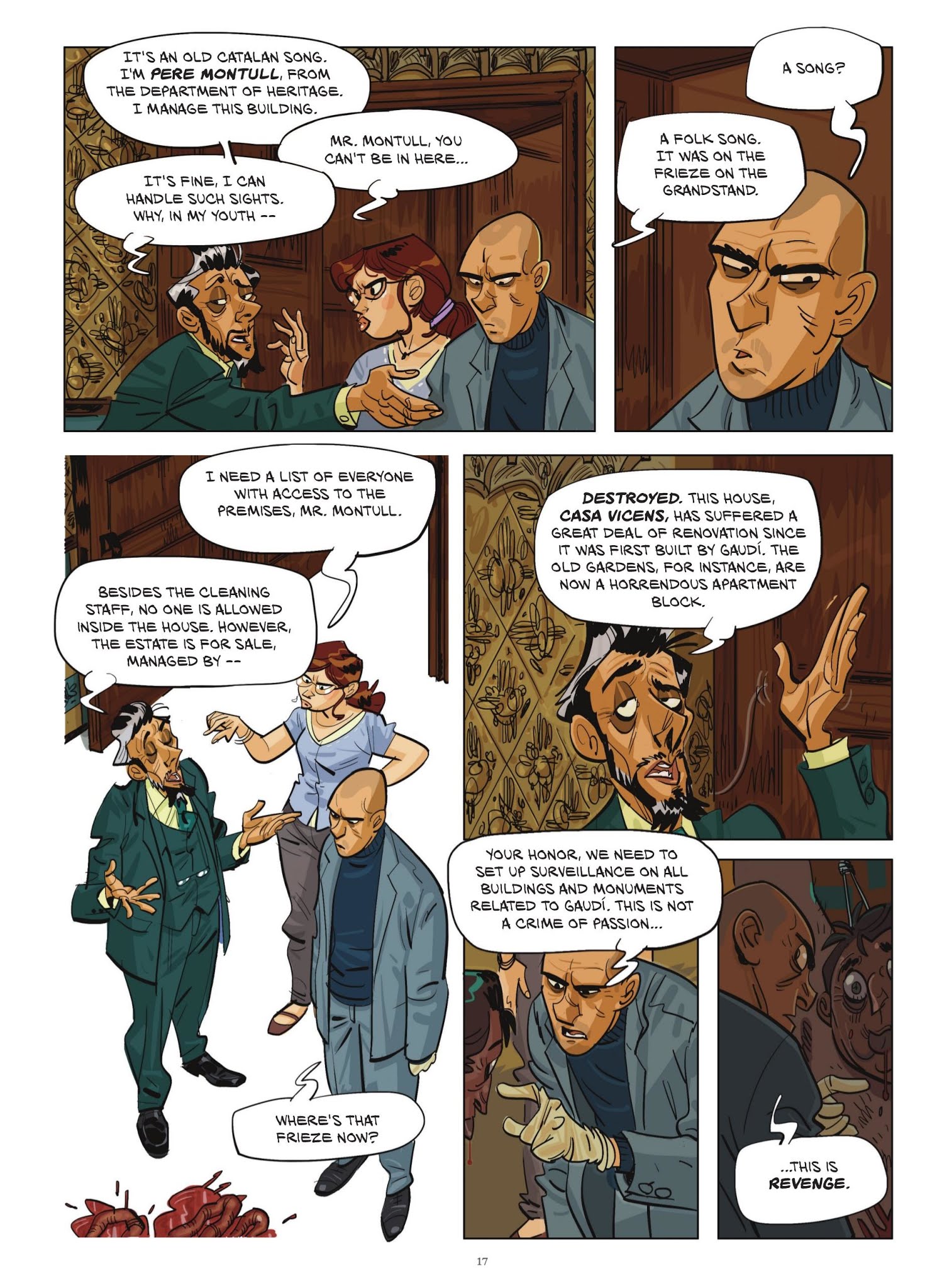 Read online The Ghost of Gaudi comic -  Issue # TPB - 18