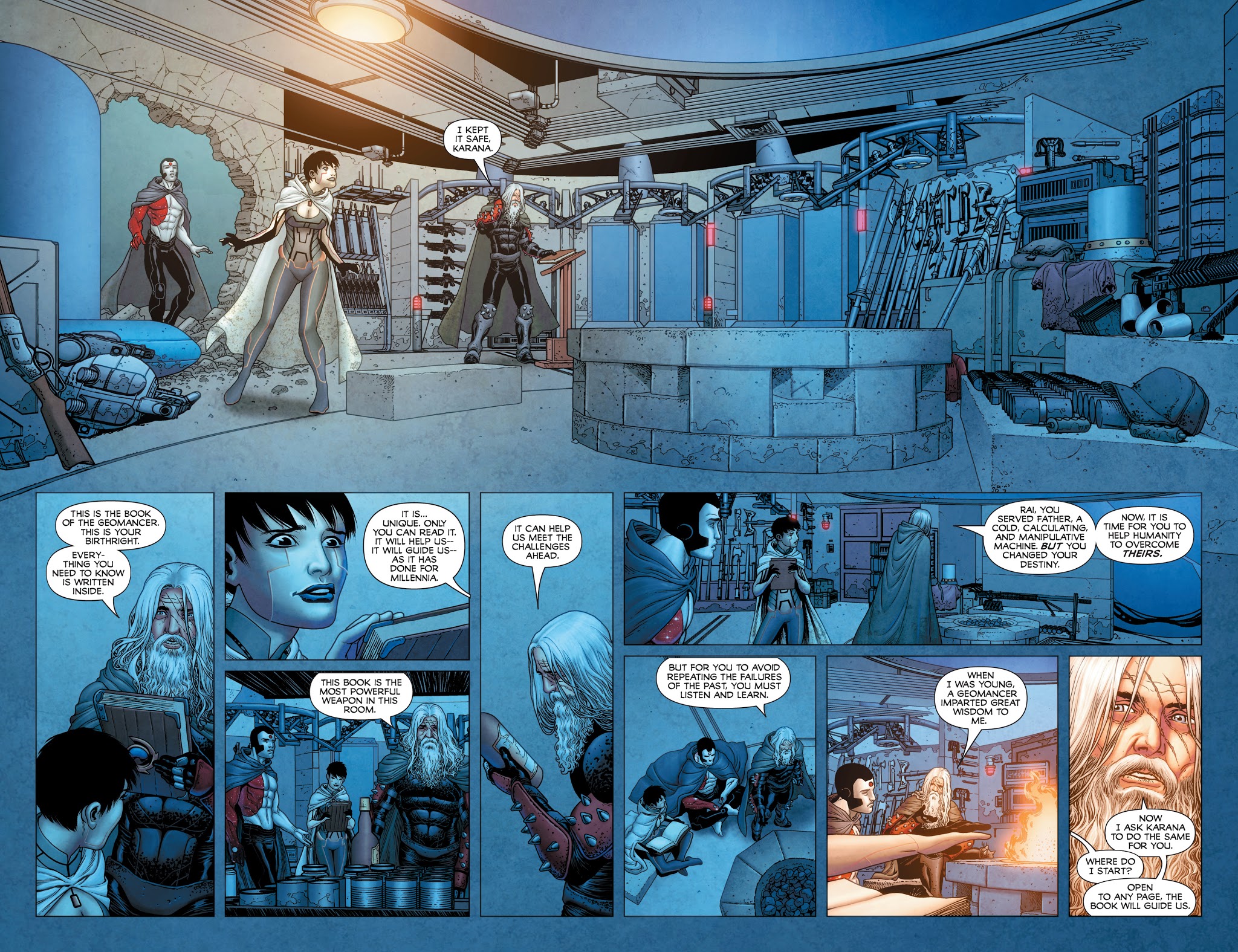 Read online Rai: The History of the Valiant Universe comic -  Issue # Full - 6