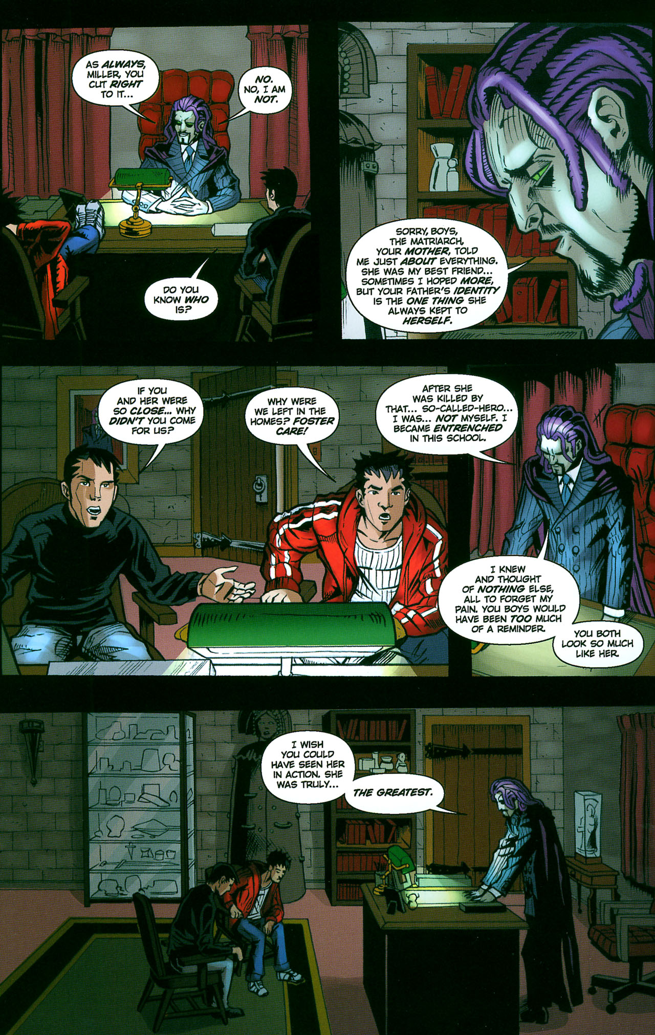 Read online Necessary Evil comic -  Issue #4 - 23