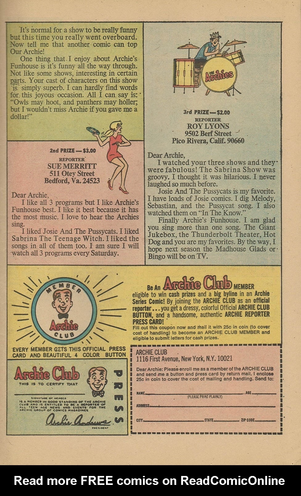 Read online Reggie and Me (1966) comic -  Issue #47 - 11