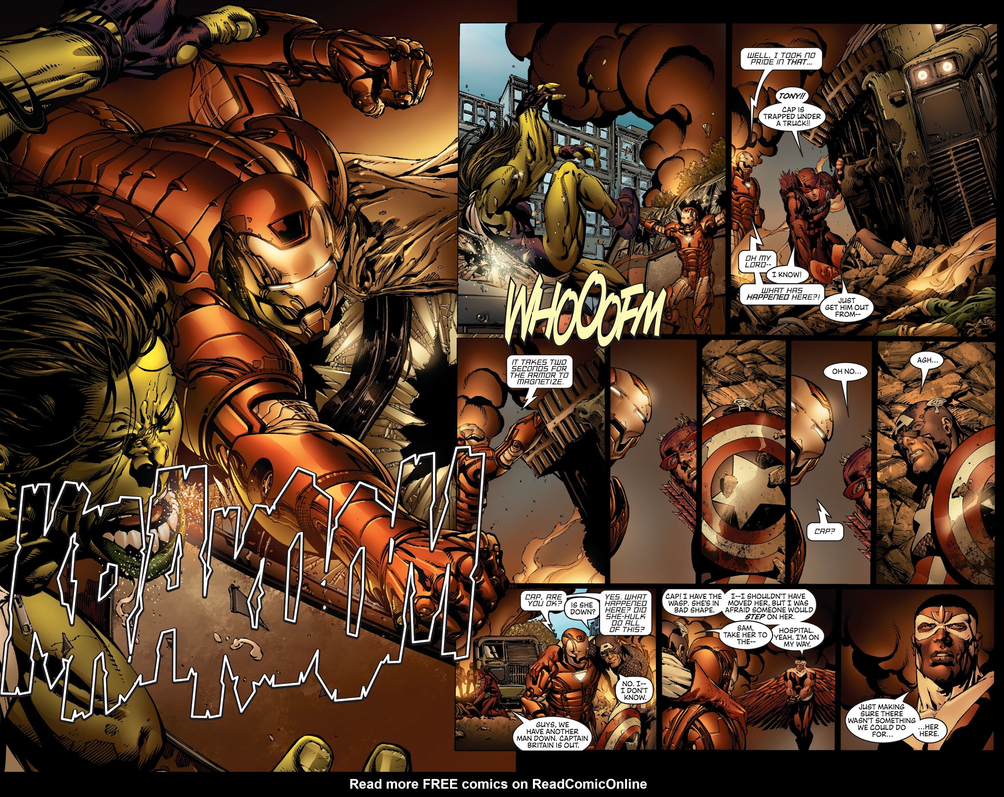 Read online Avengers Disassembled comic -  Issue #2 - 7