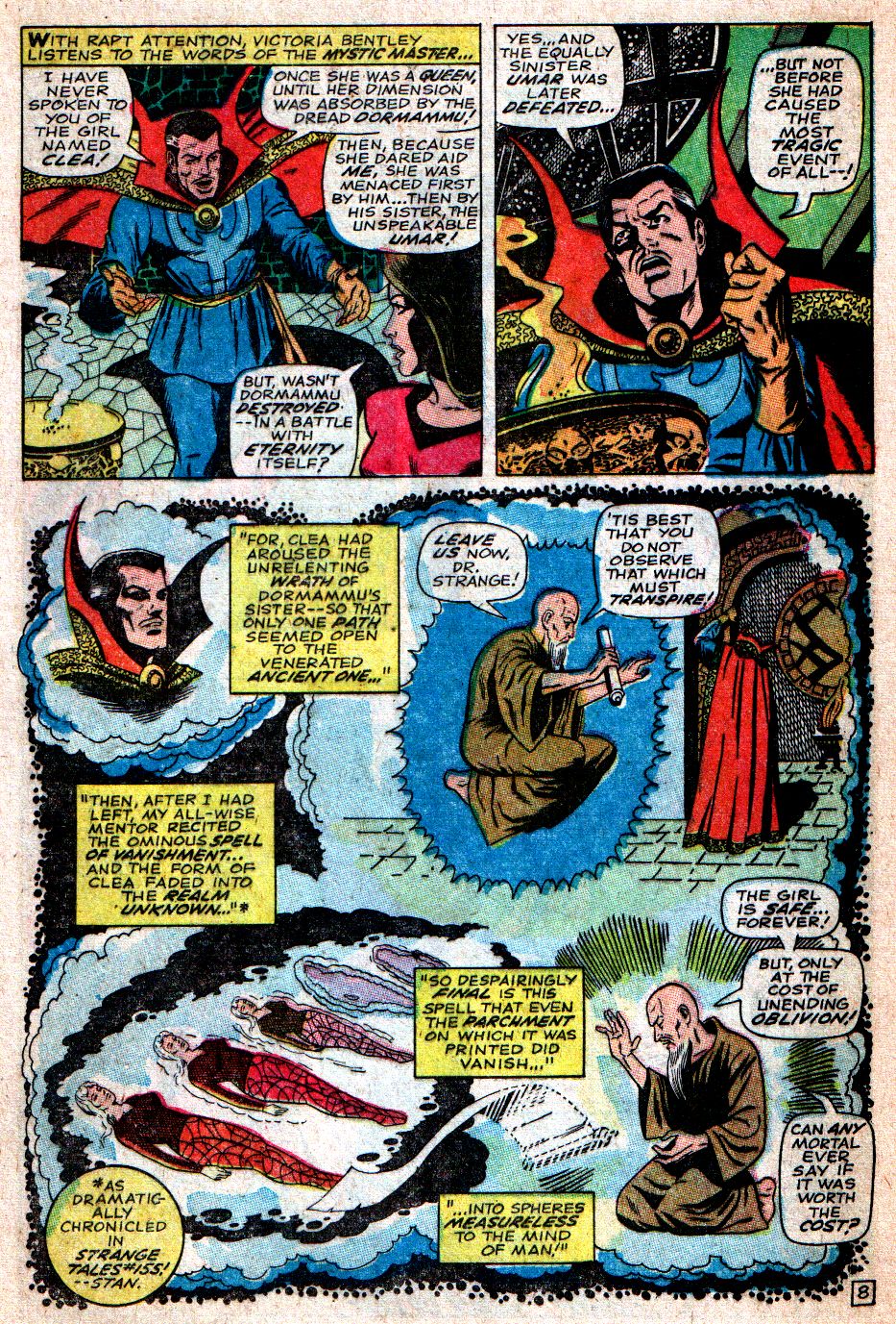 Read online Marvel Masterworks: Doctor Strange comic -  Issue # TPB 3 - 53