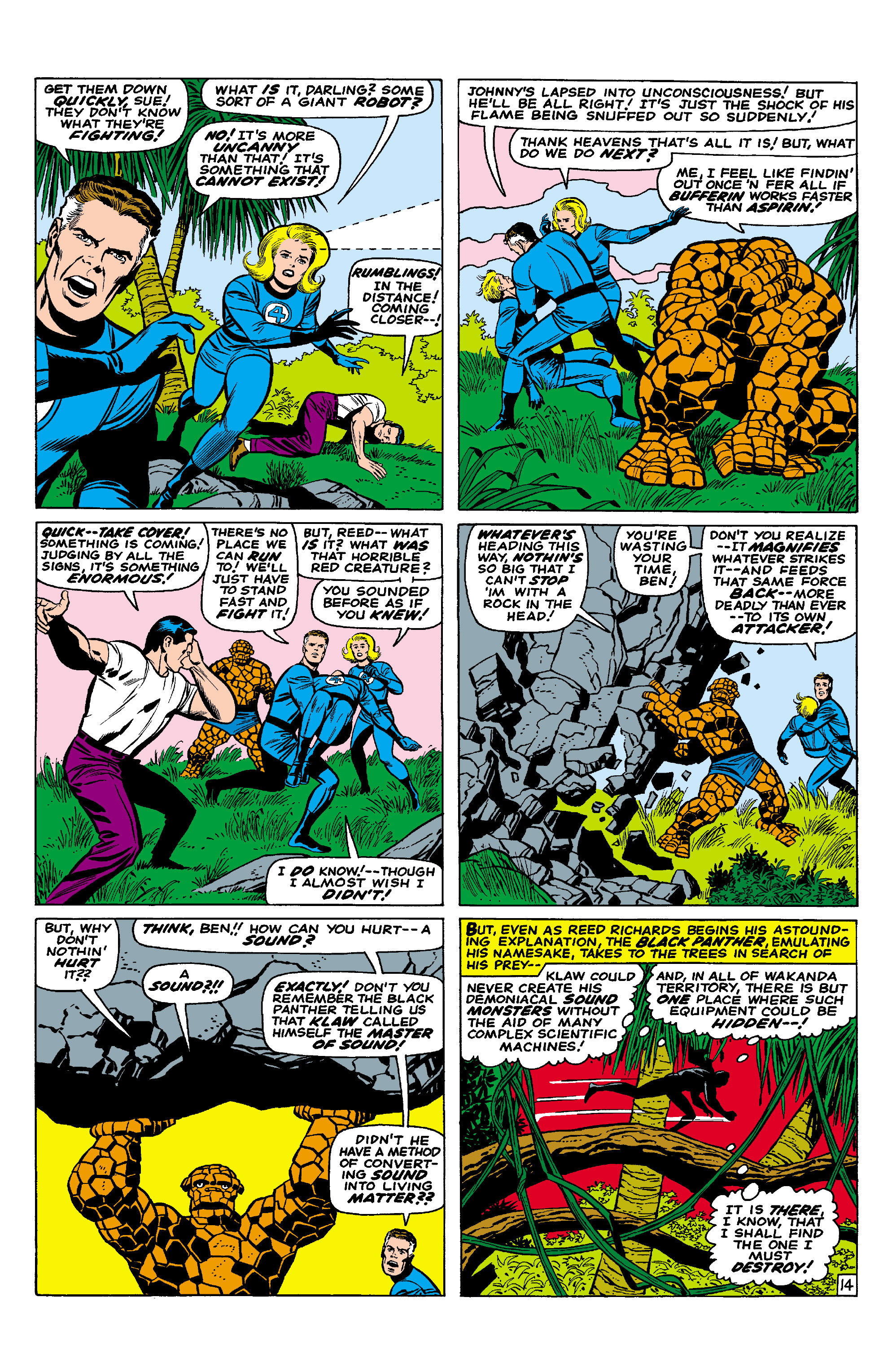 Read online Marvel Masterworks: The Fantastic Four comic -  Issue # TPB 6 (Part 1) - 62