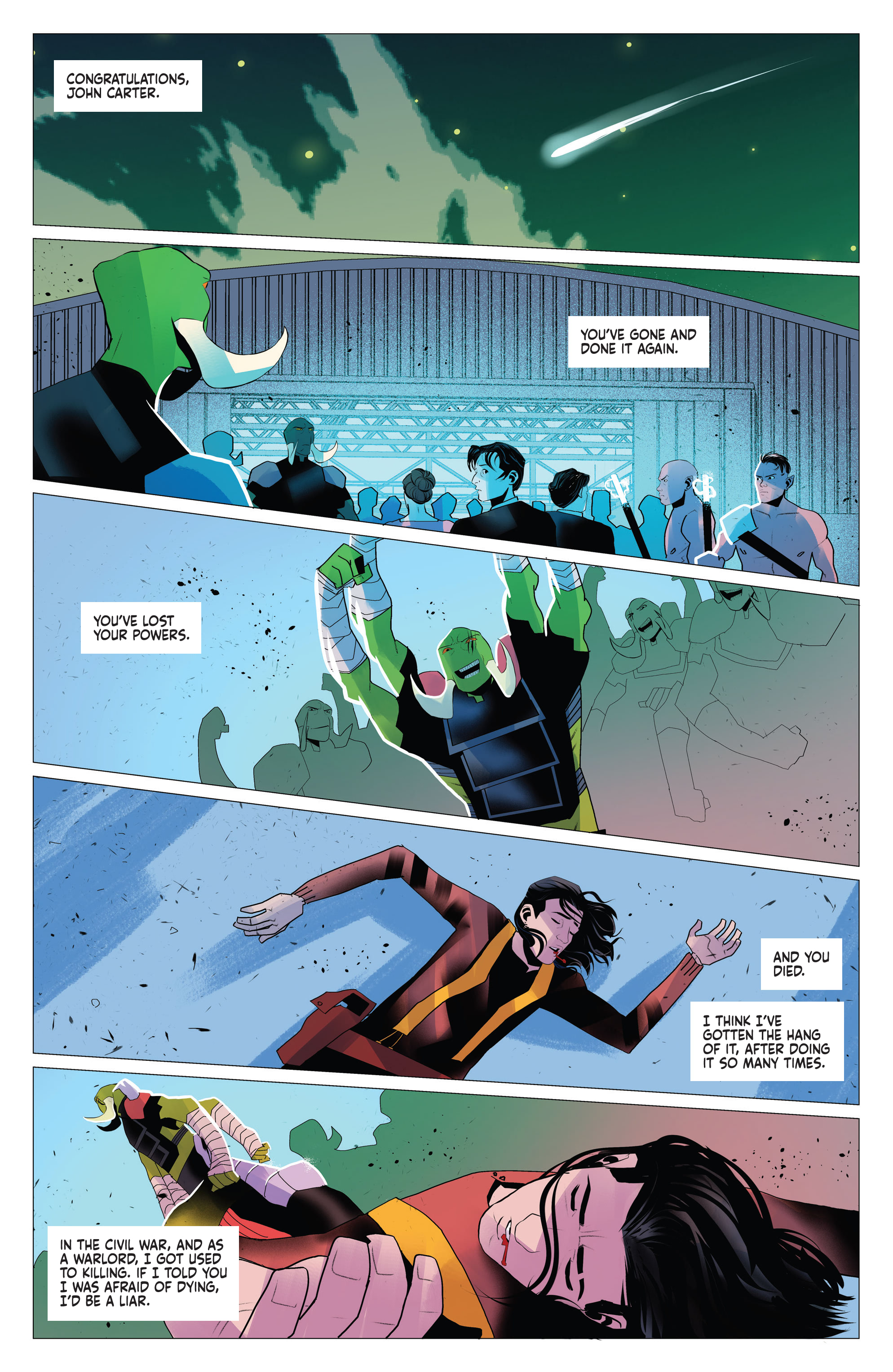 Read online John Carter of Mars comic -  Issue #4 - 7