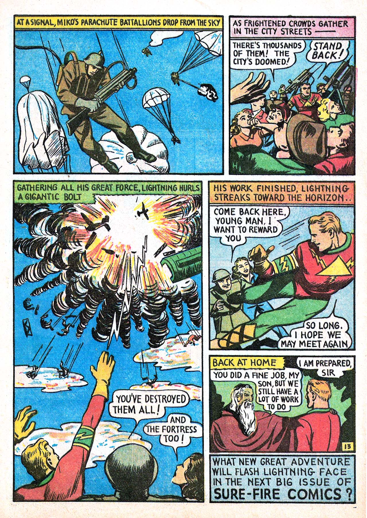 Read online Sure-Fire Comics comic -  Issue #3a - 14