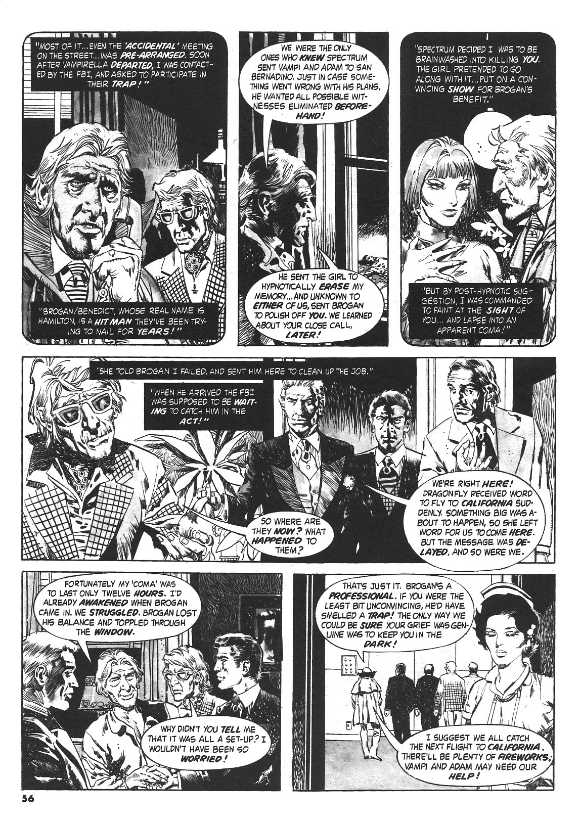Read online Vampirella (1969) comic -  Issue #64 - 56