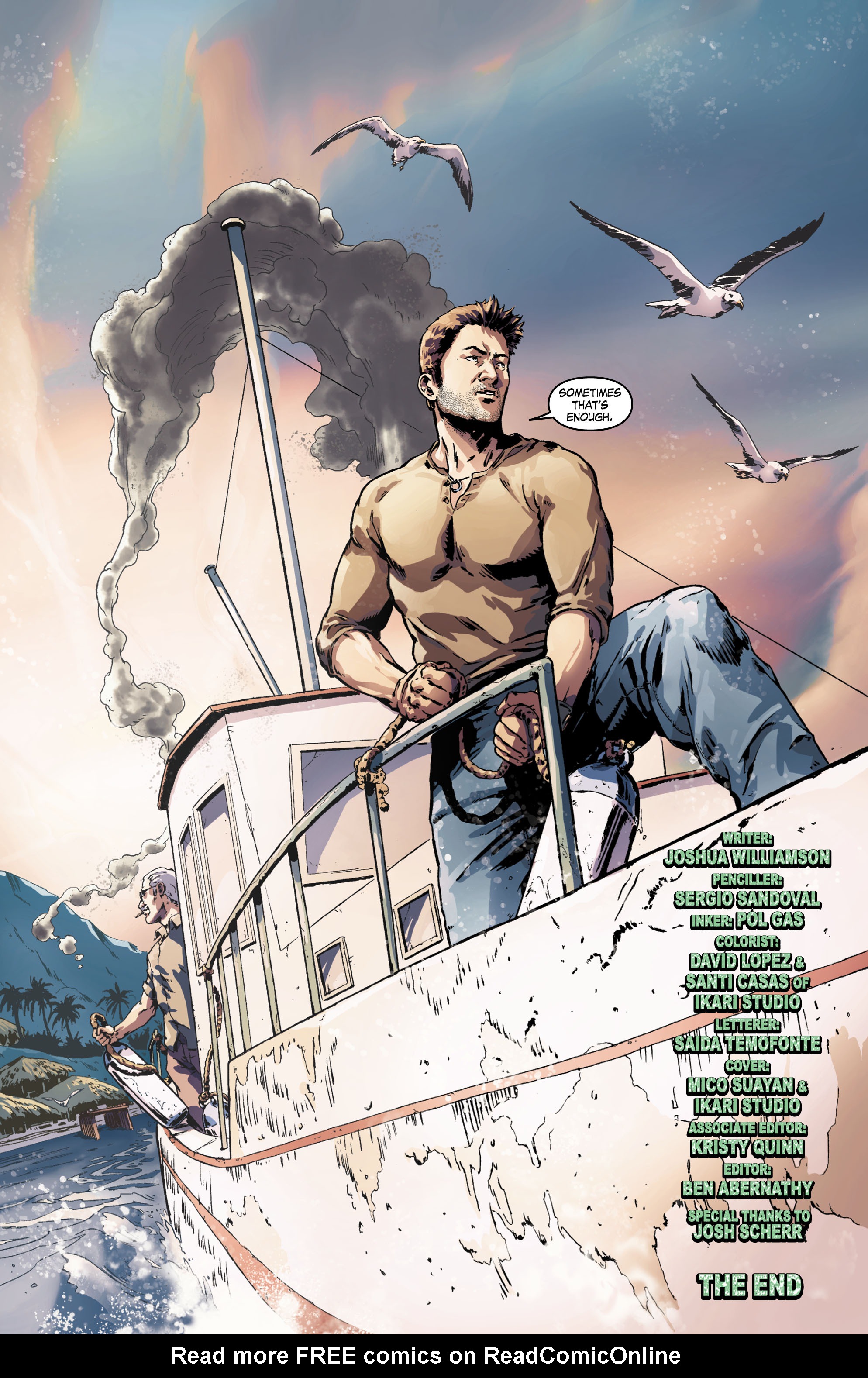 Read online Uncharted comic -  Issue #6 - 21