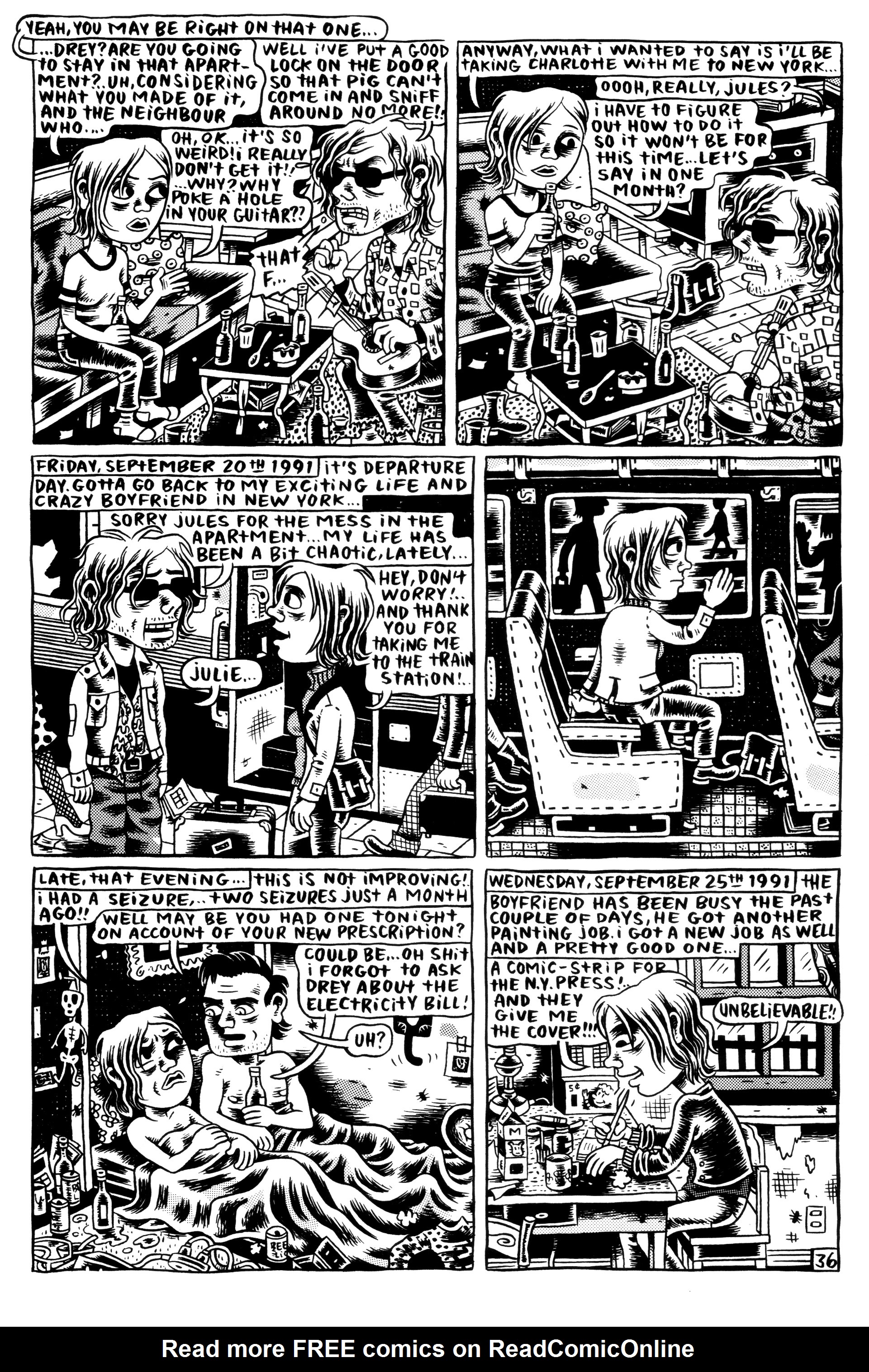 Read online Dirty Plotte comic -  Issue #12 - 6