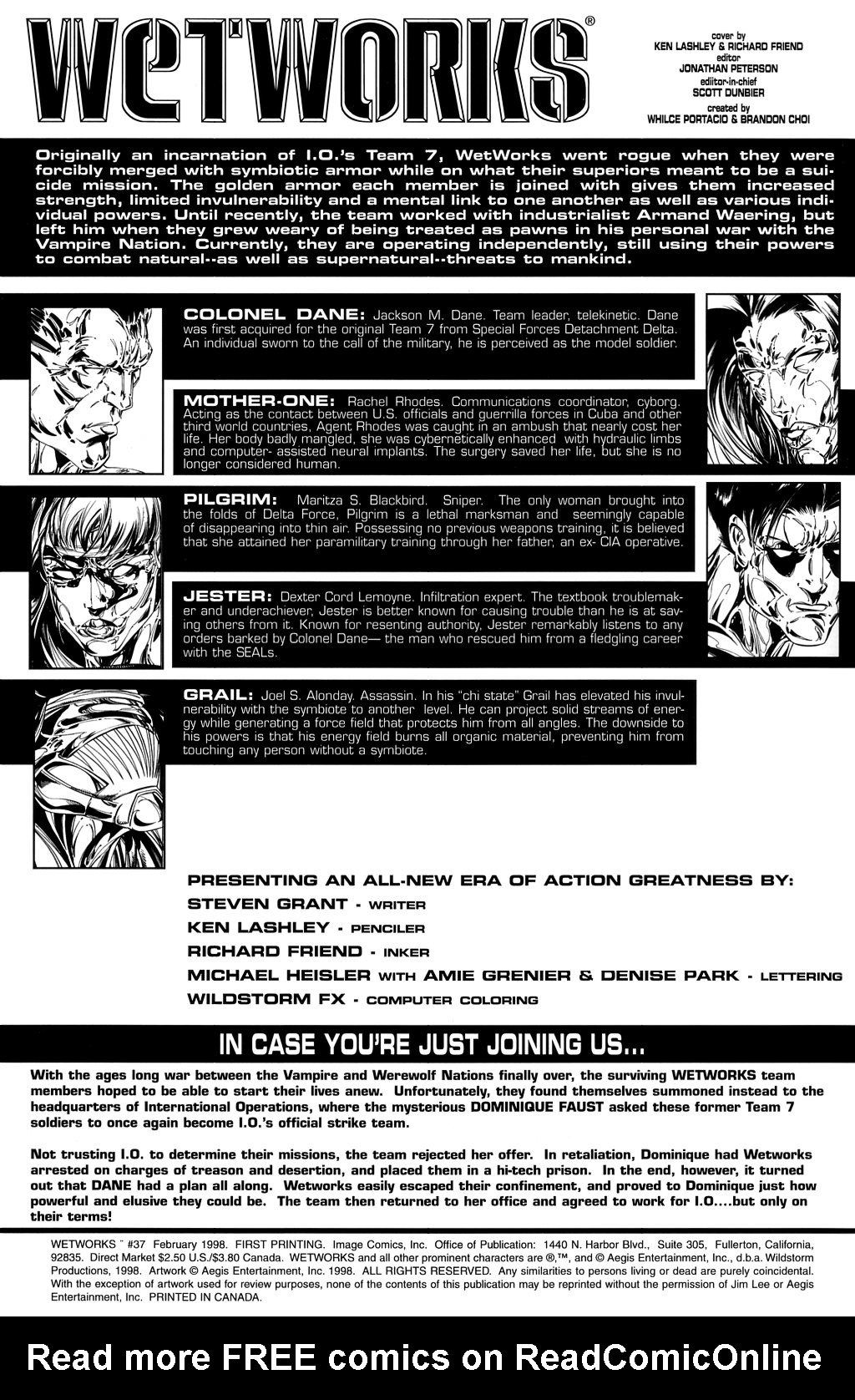 Read online Wetworks comic -  Issue #37 - 2