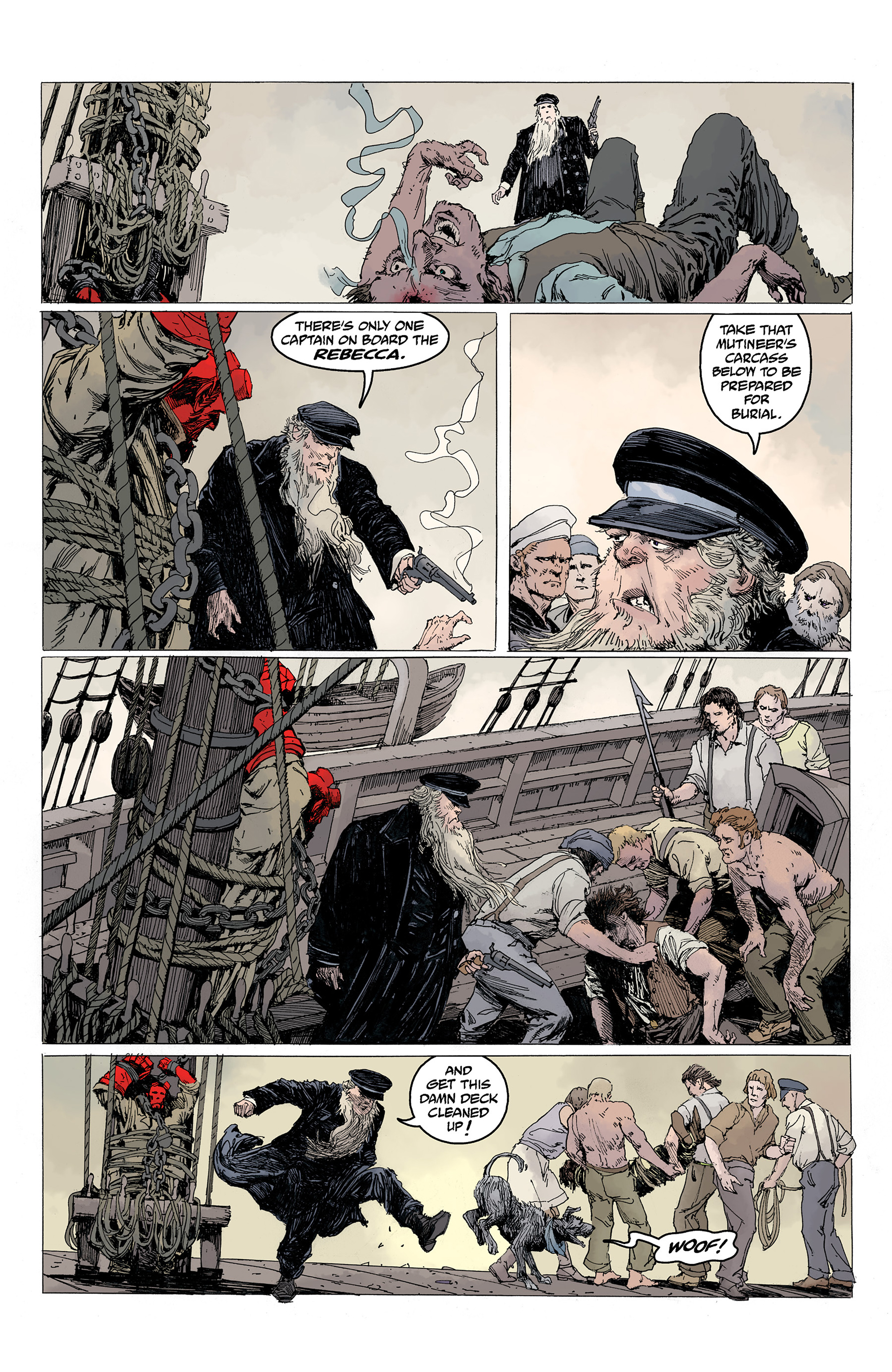 Read online Hellboy: Into the Silent Sea comic -  Issue # Full - 16