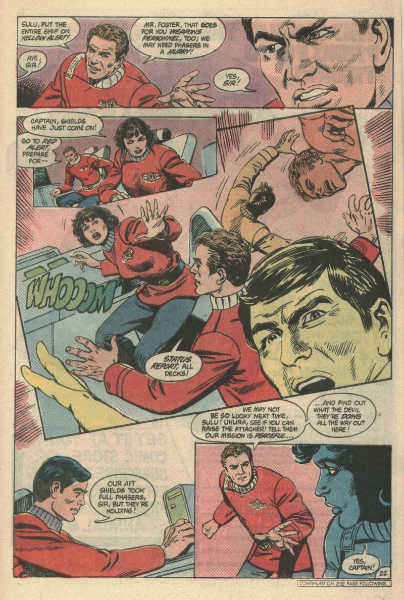 Read online Star Trek (1984) comic -  Issue #7 - 23