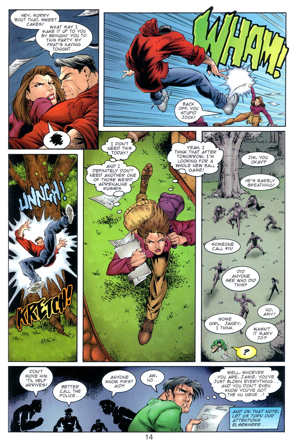 Read online NewMen comic -  Issue #9 - 15