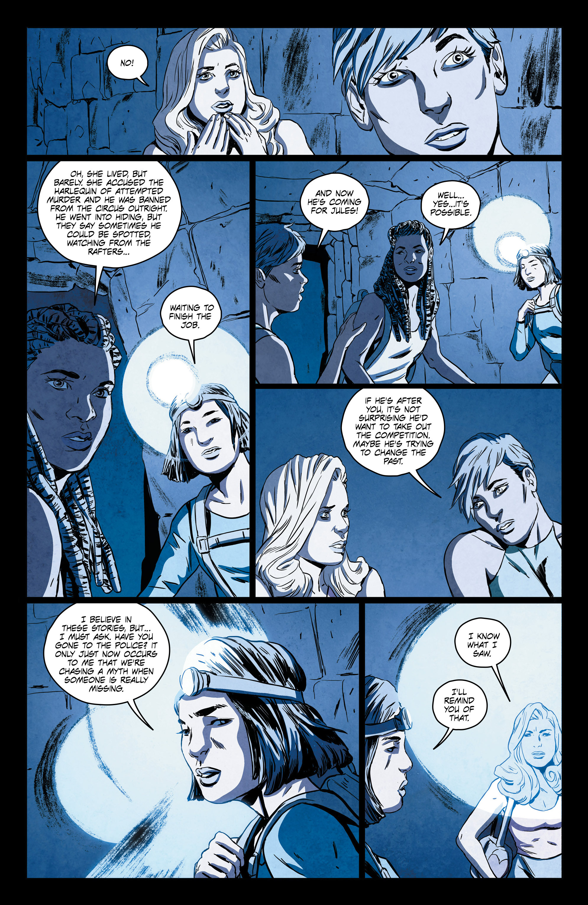 Read online Girl Over Paris (The Cirque American Series) comic -  Issue #3 - 20