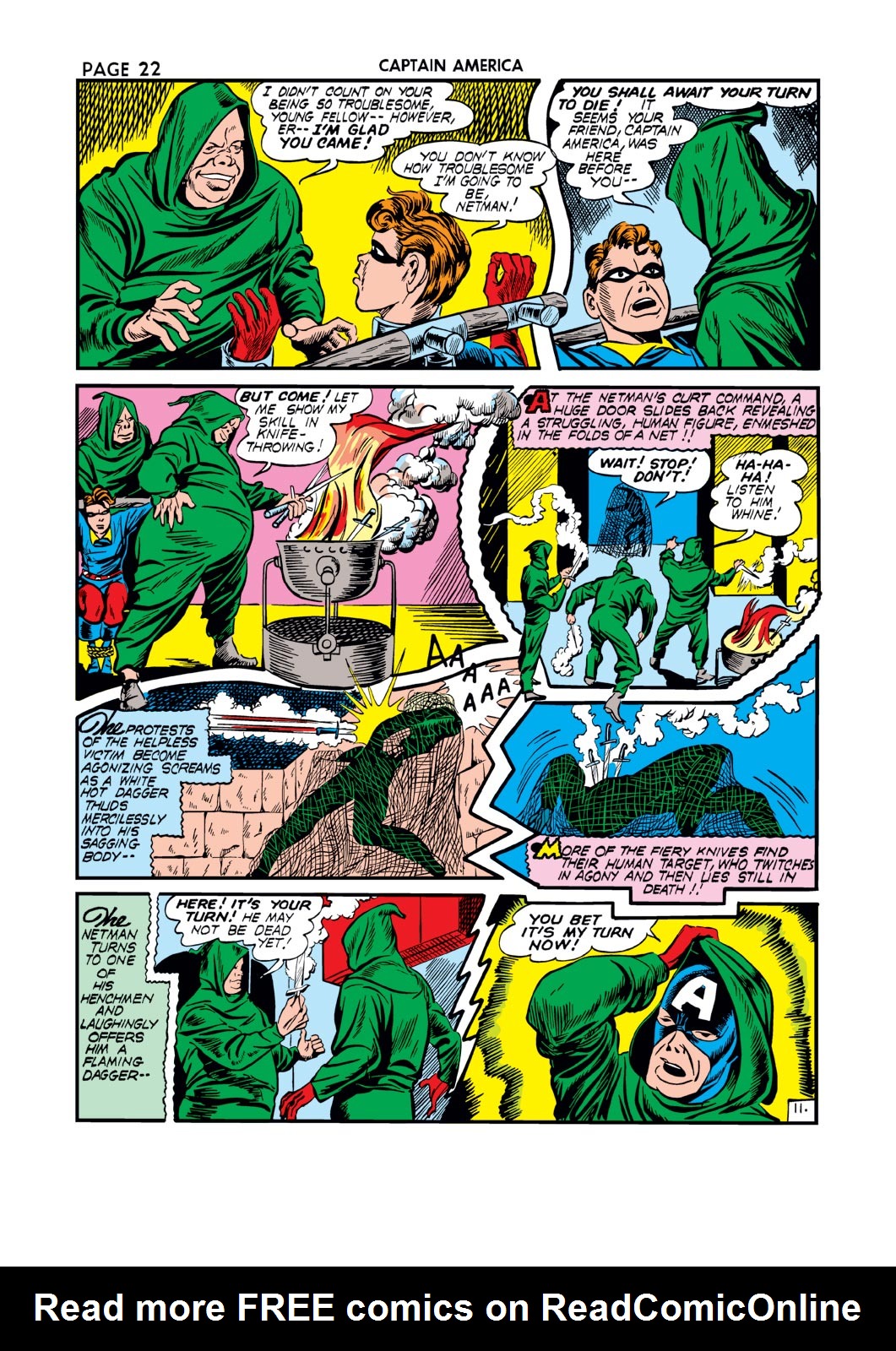 Read online Captain America Comics comic -  Issue #10 - 23