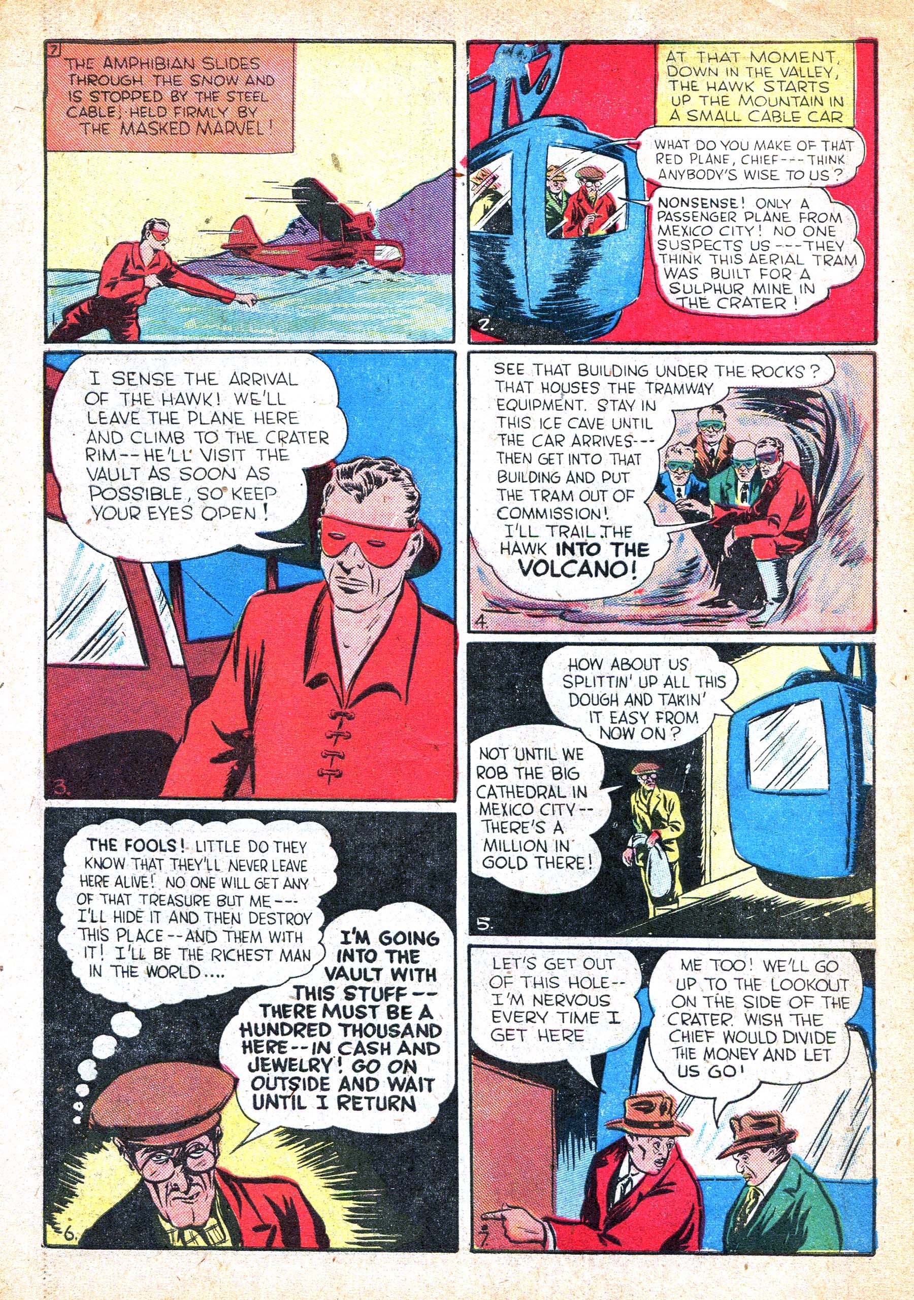 Read online Masked Marvel comic -  Issue #1 - 19