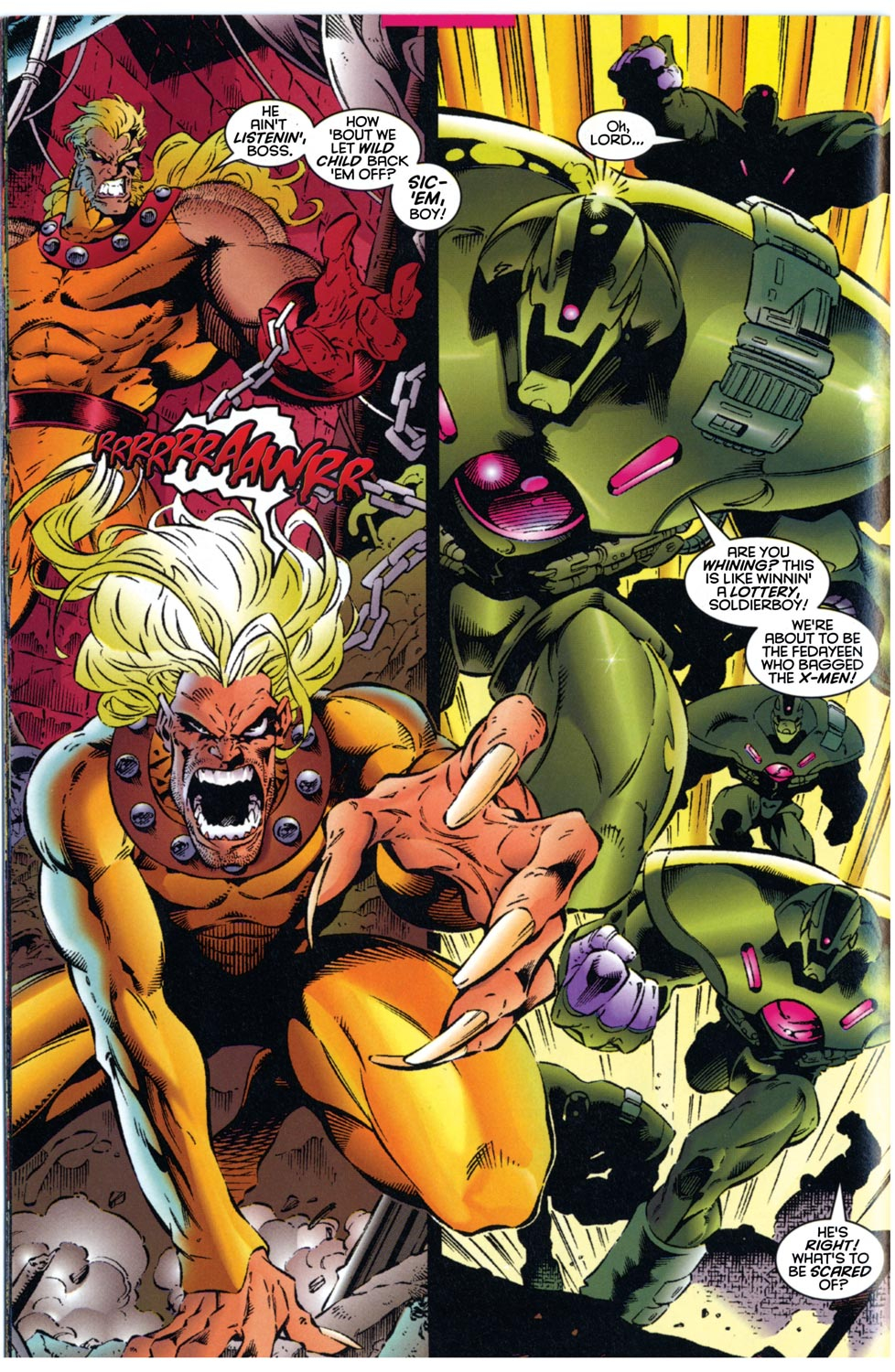 Read online X-Men Alpha comic -  Issue # Full - 9