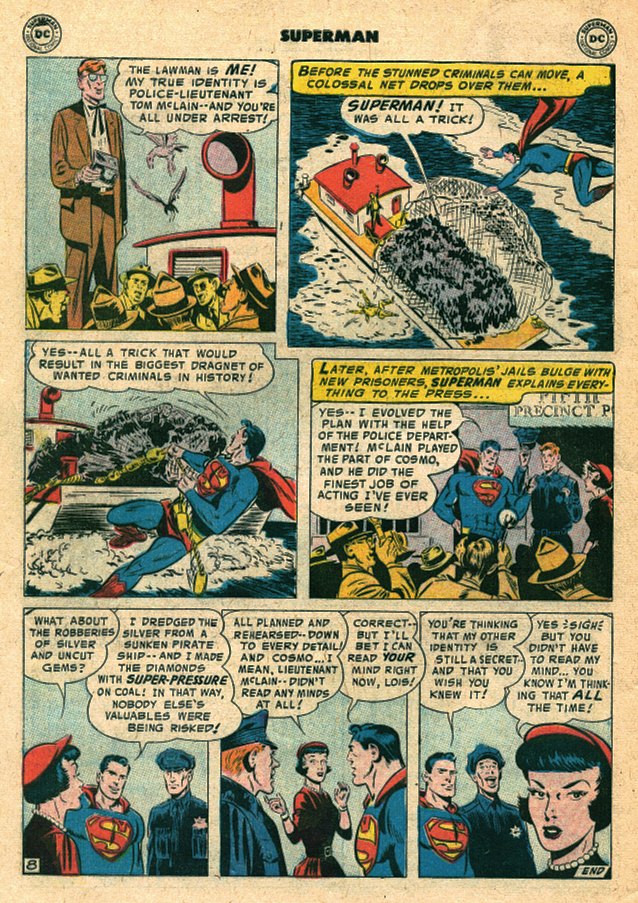 Read online Superman (1939) comic -  Issue #103 - 32