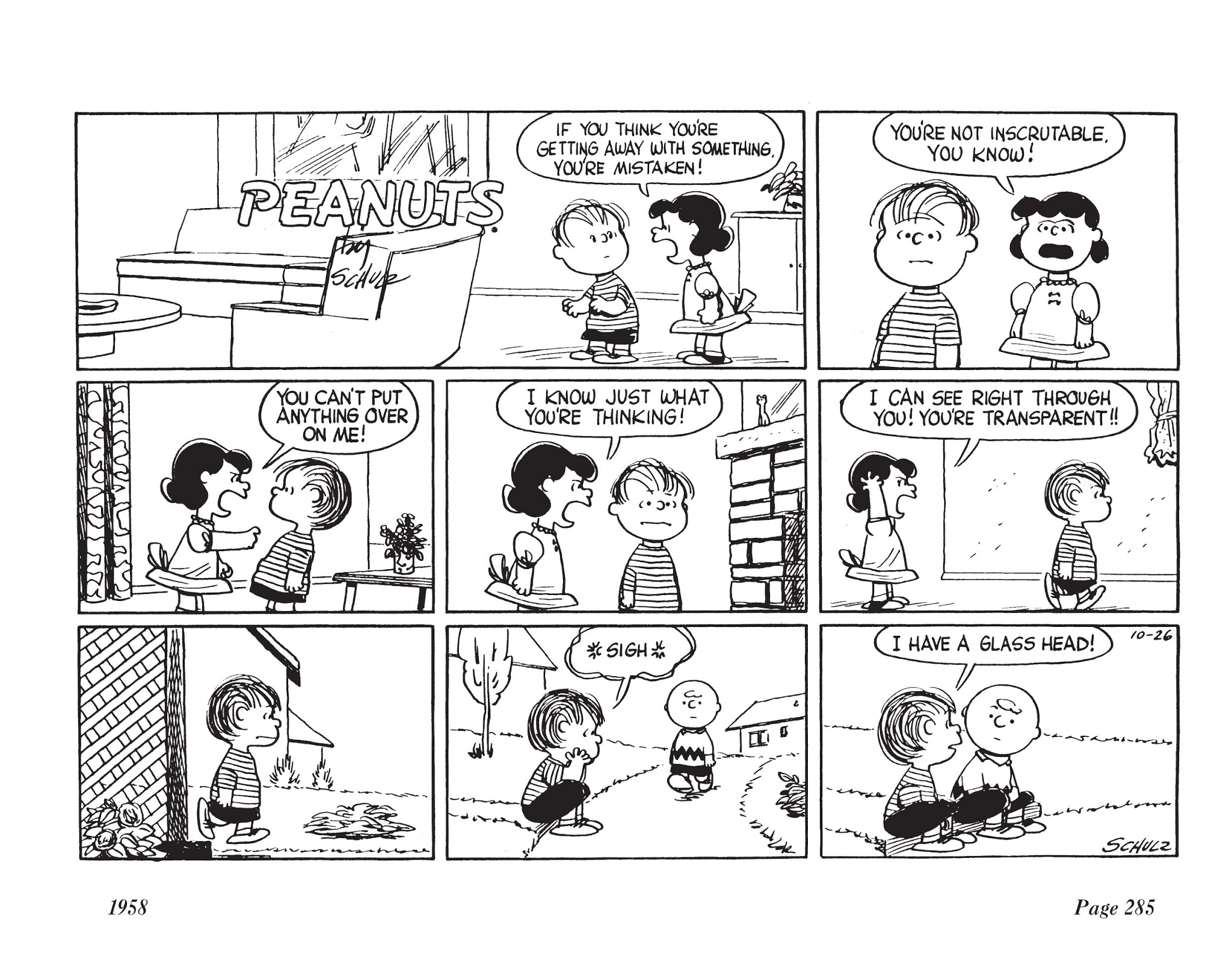Read online The Complete Peanuts comic -  Issue # TPB 4 - 299