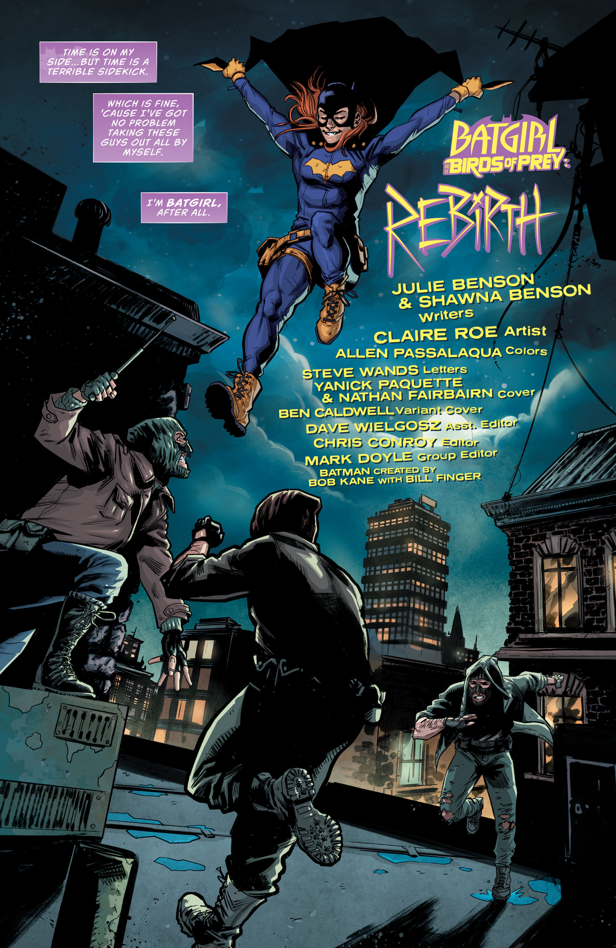 Read online Batgirl and the Birds of Prey: Rebirth comic -  Issue # Full - 5