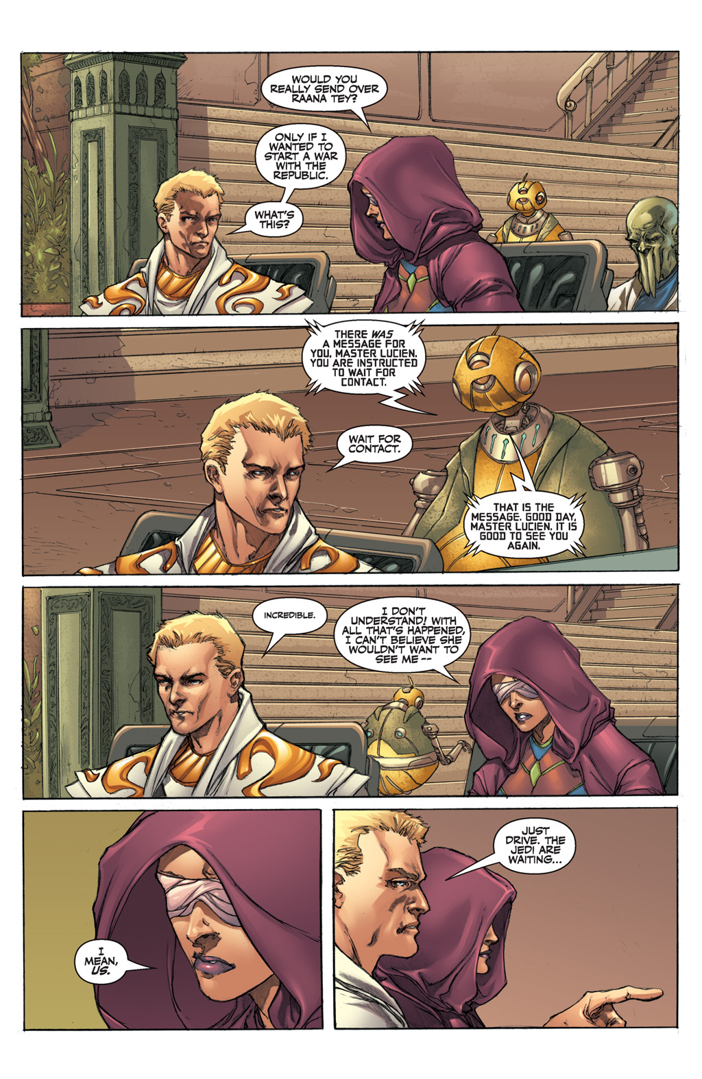 Read online Star Wars: Knights Of The Old Republic comic -  Issue #9 - 6