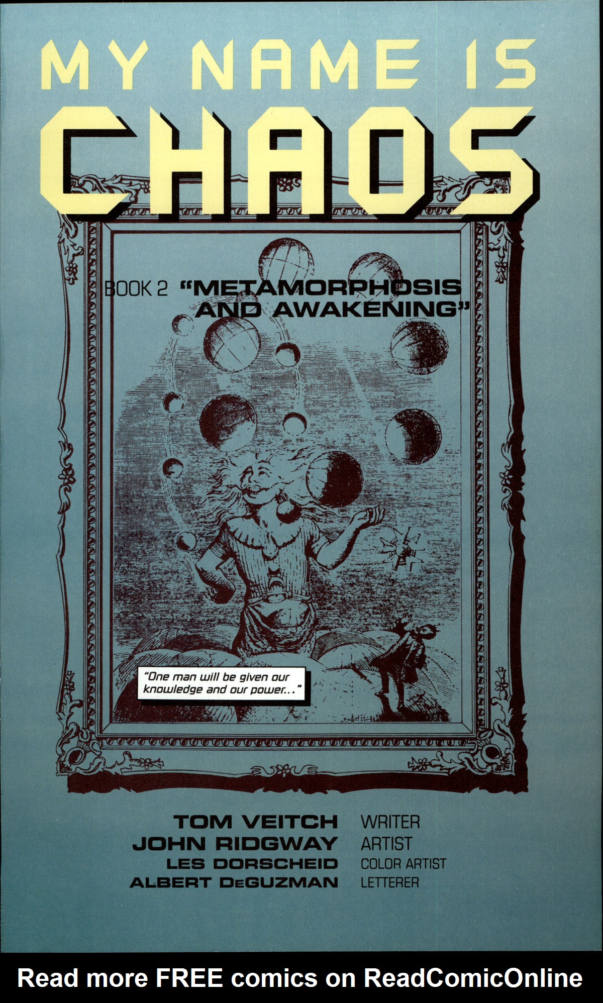 Read online My Name is Chaos comic -  Issue #2 - 3