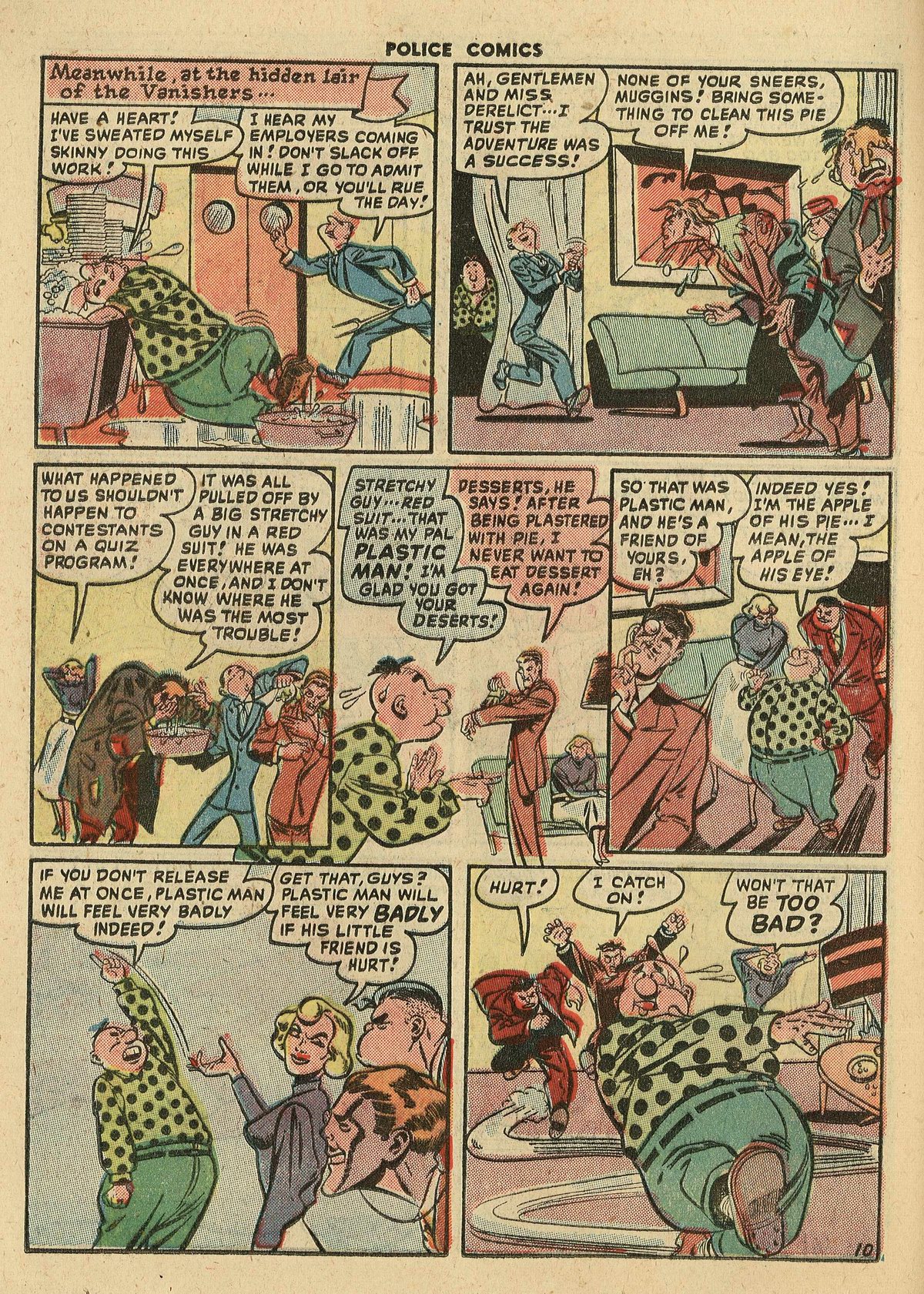 Read online Police Comics comic -  Issue #89 - 12