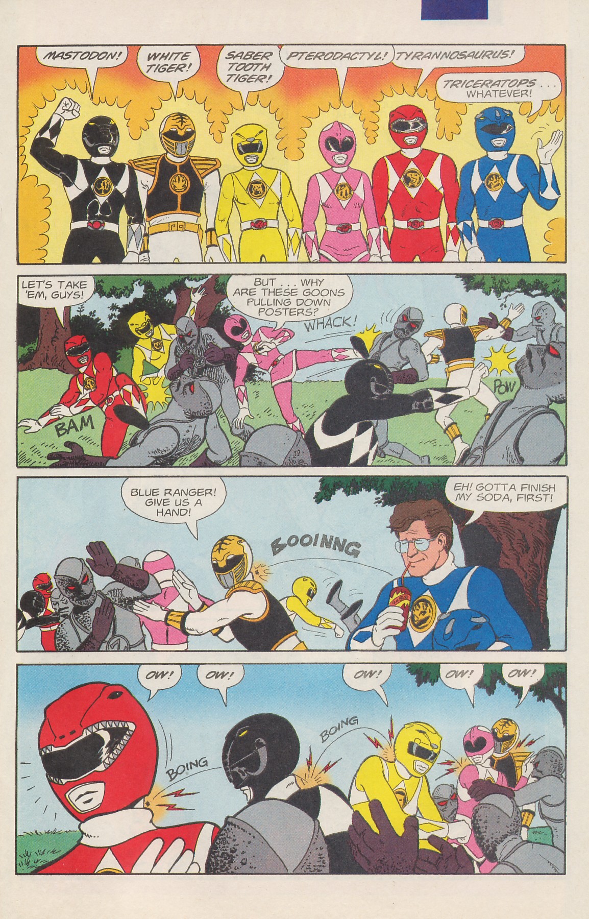 Read online Saban's Mighty Morphin Power Rangers (1995) comic -  Issue #3 - 9