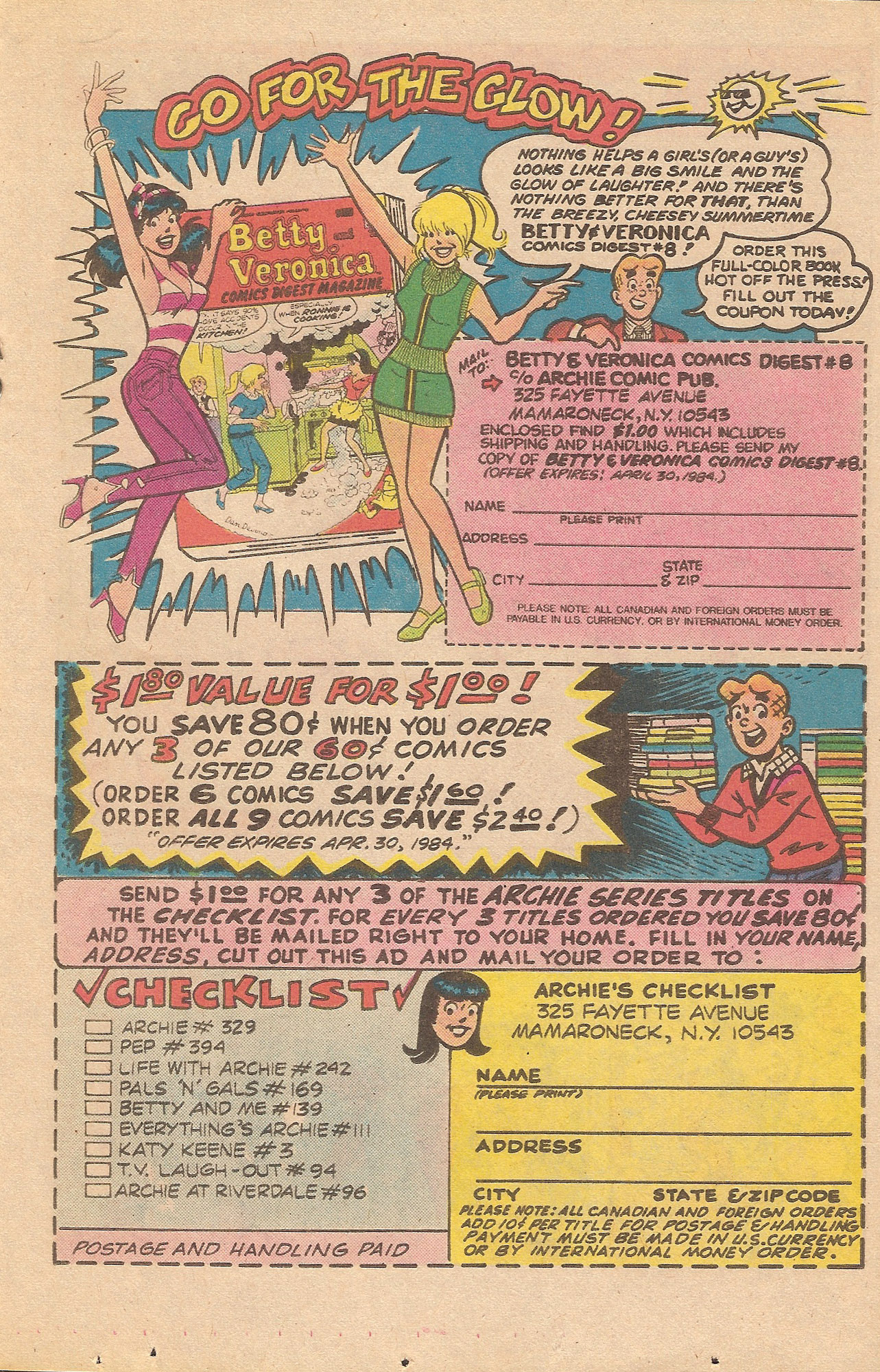 Read online Archie's Girls Betty and Veronica comic -  Issue #329 - 19