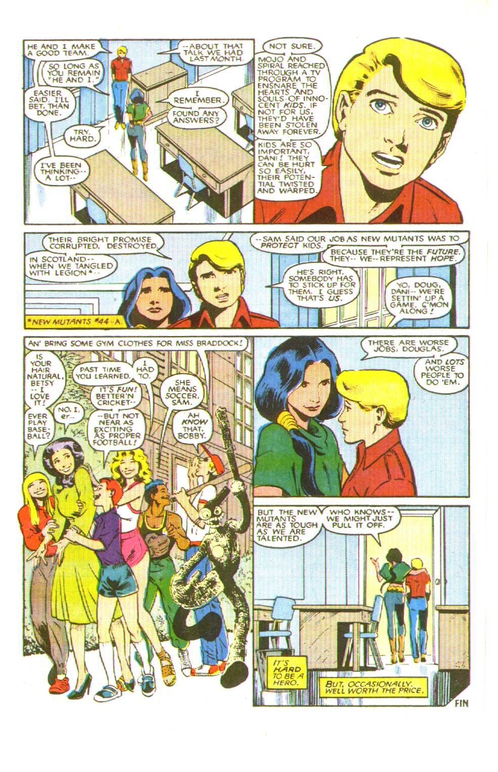 Read online The New Mutants comic -  Issue # _Annual 2 - 49