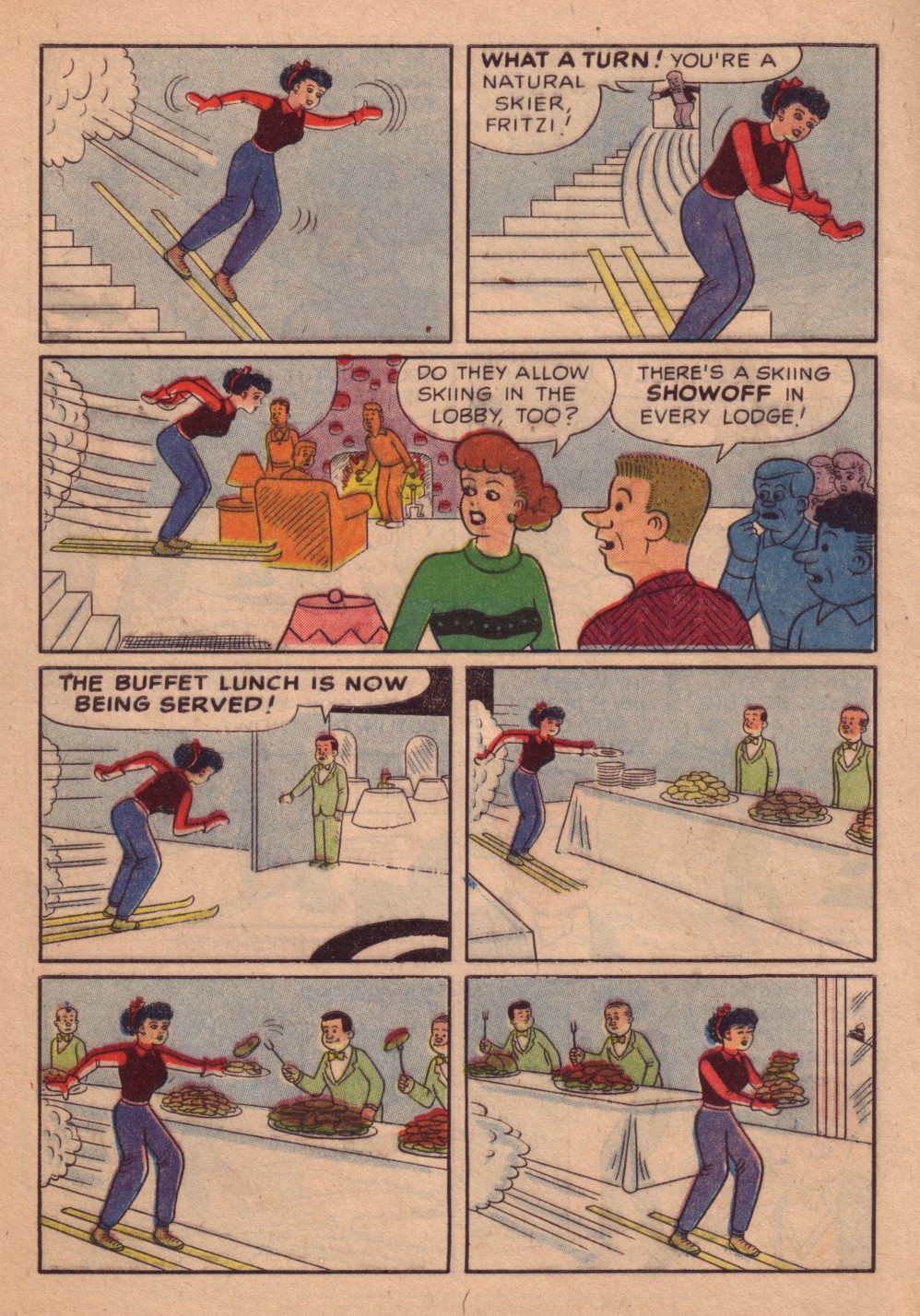 Read online Fritzi Ritz (1953) comic -  Issue #56 - 4