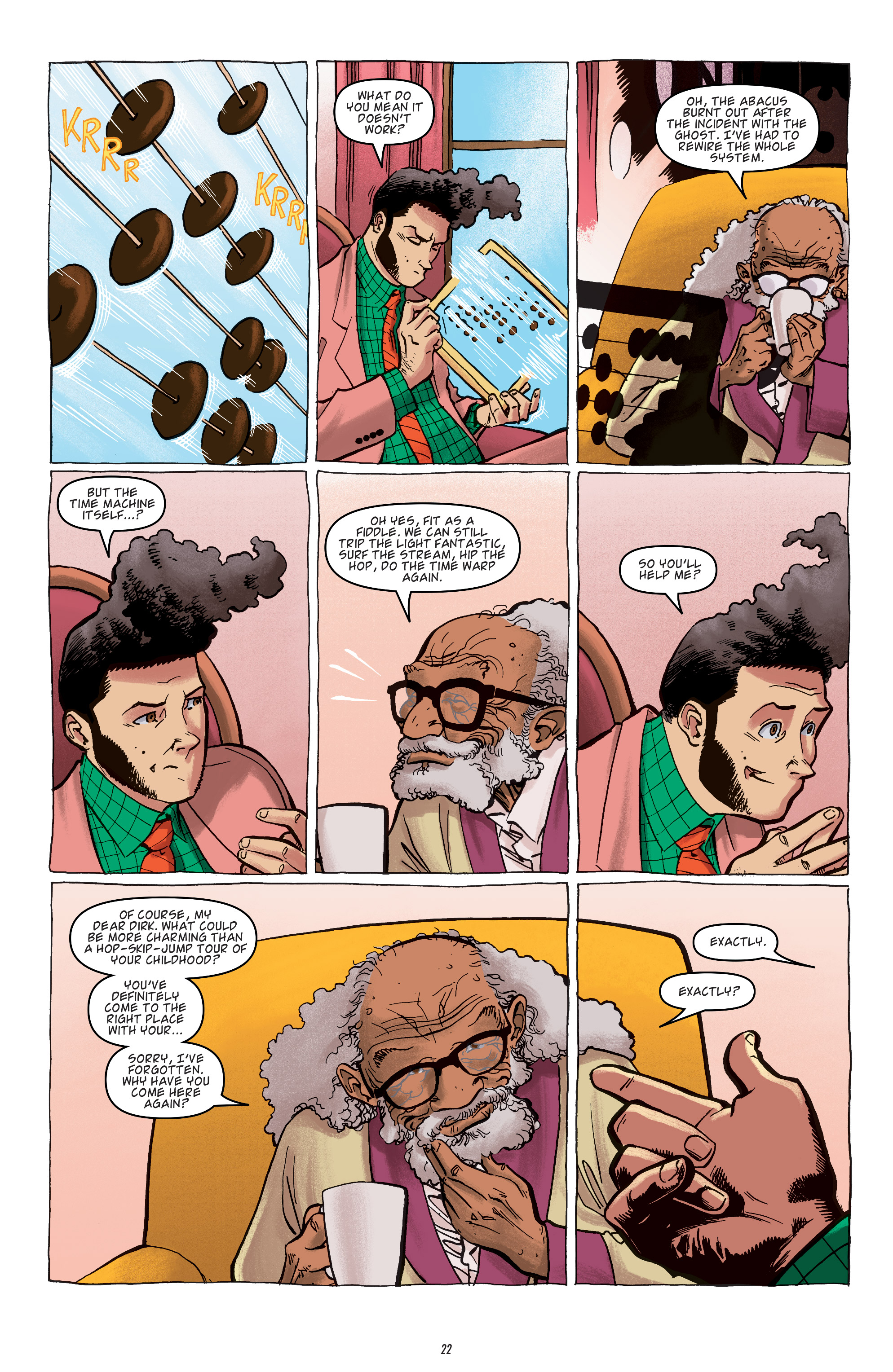 Read online Dirk Gently's Holistic Detective Agency: The Salmon of Doubt comic -  Issue # TPB 1 - 21