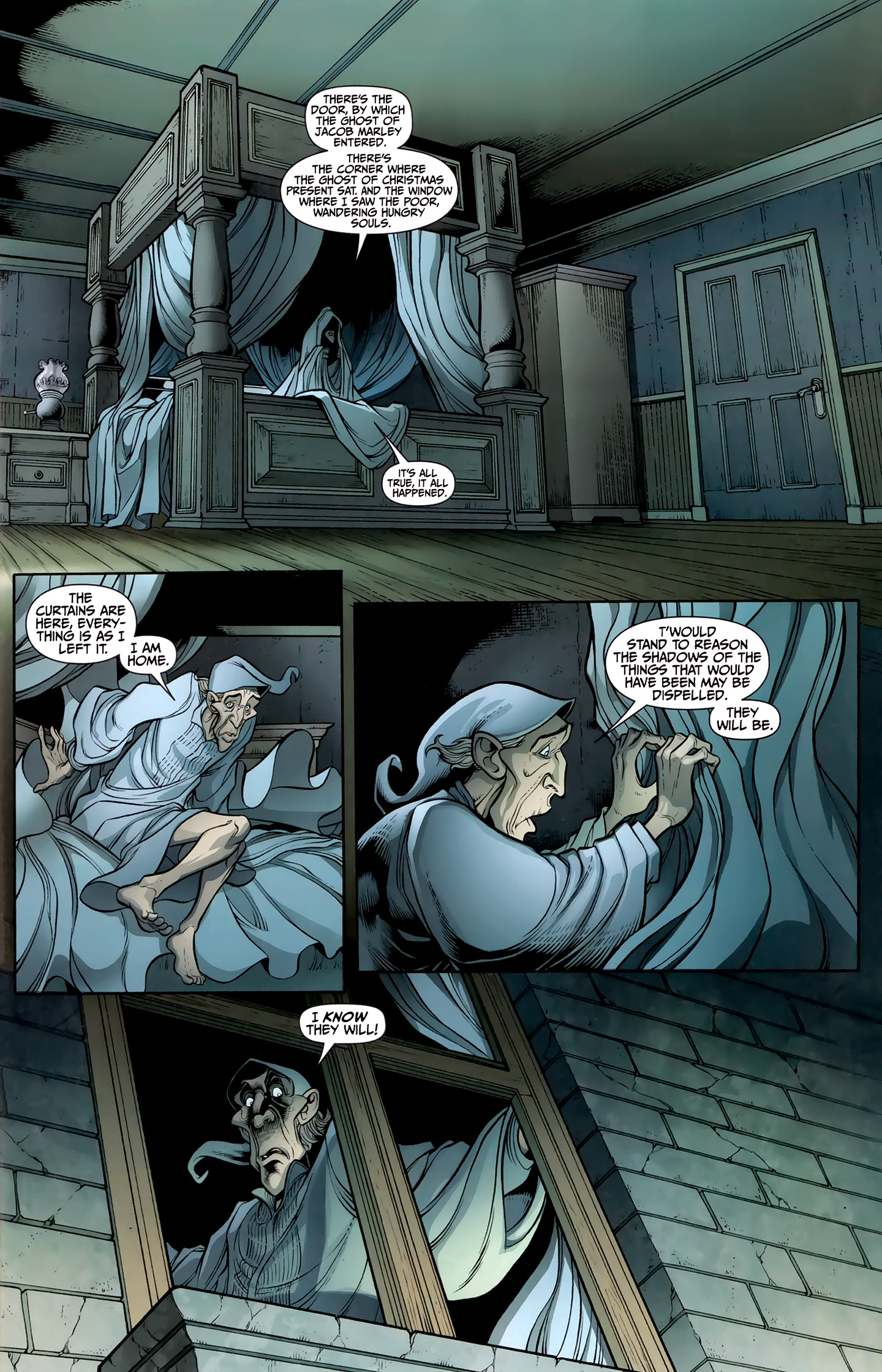 Read online Zombies Christmas Carol comic -  Issue #5 - 3