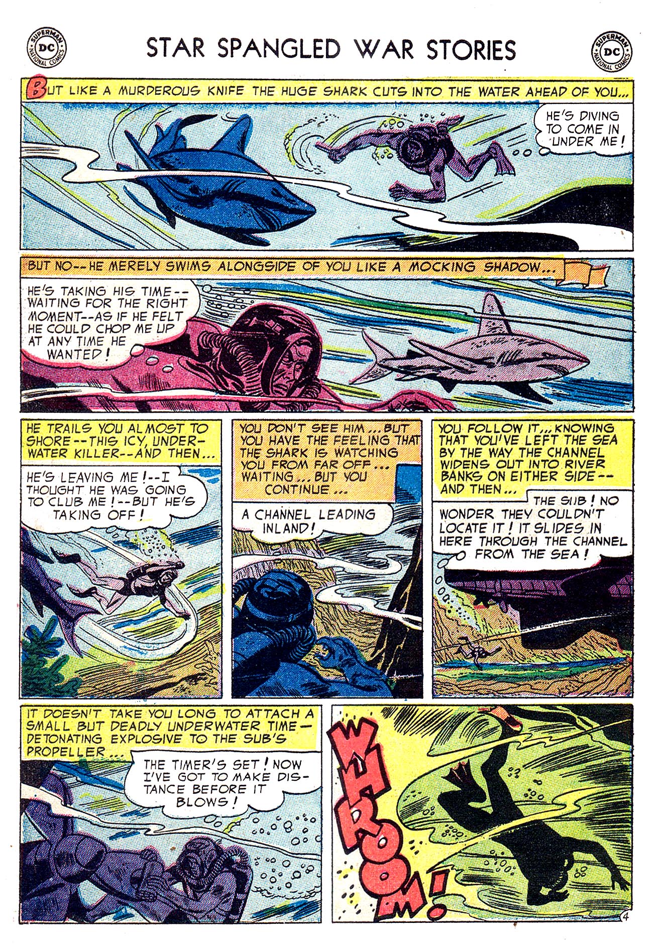 Read online Star Spangled War Stories (1952) comic -  Issue #23 - 6