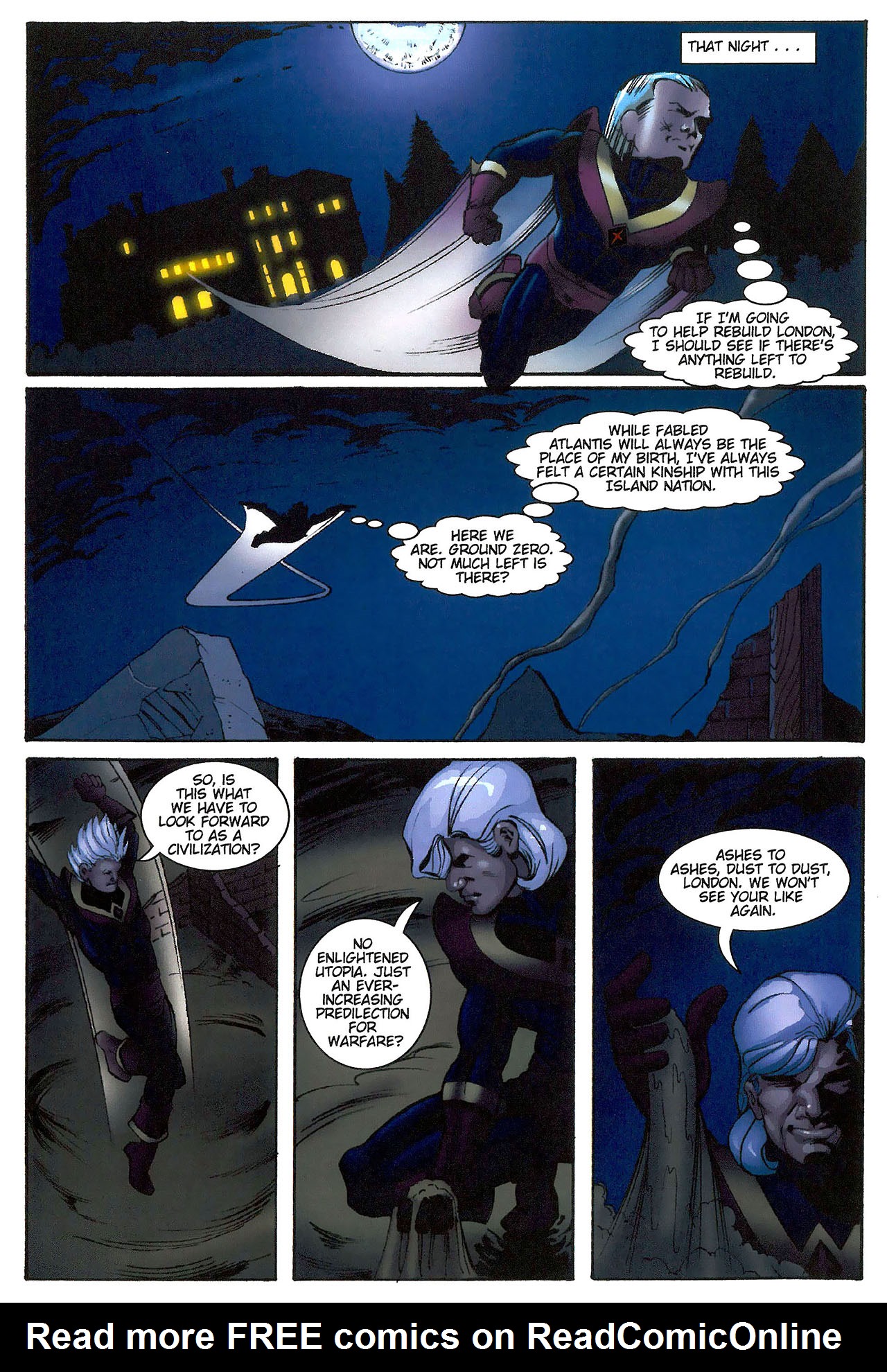 Read online Dave Cockrum's Futurians: Avatar comic -  Issue # TPB - 23
