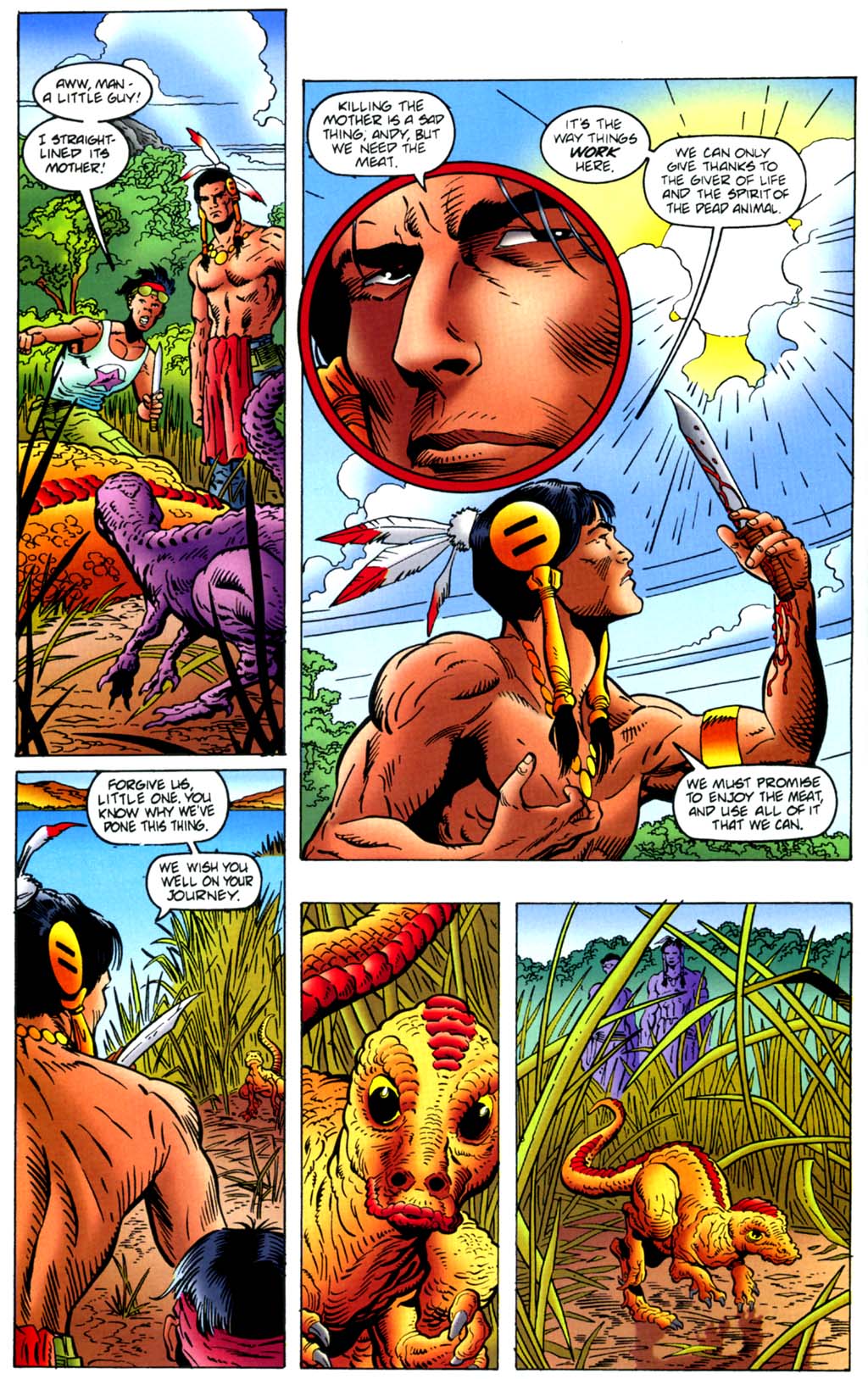 Read online Turok, Dinosaur Hunter (1993) comic -  Issue #45 - 5