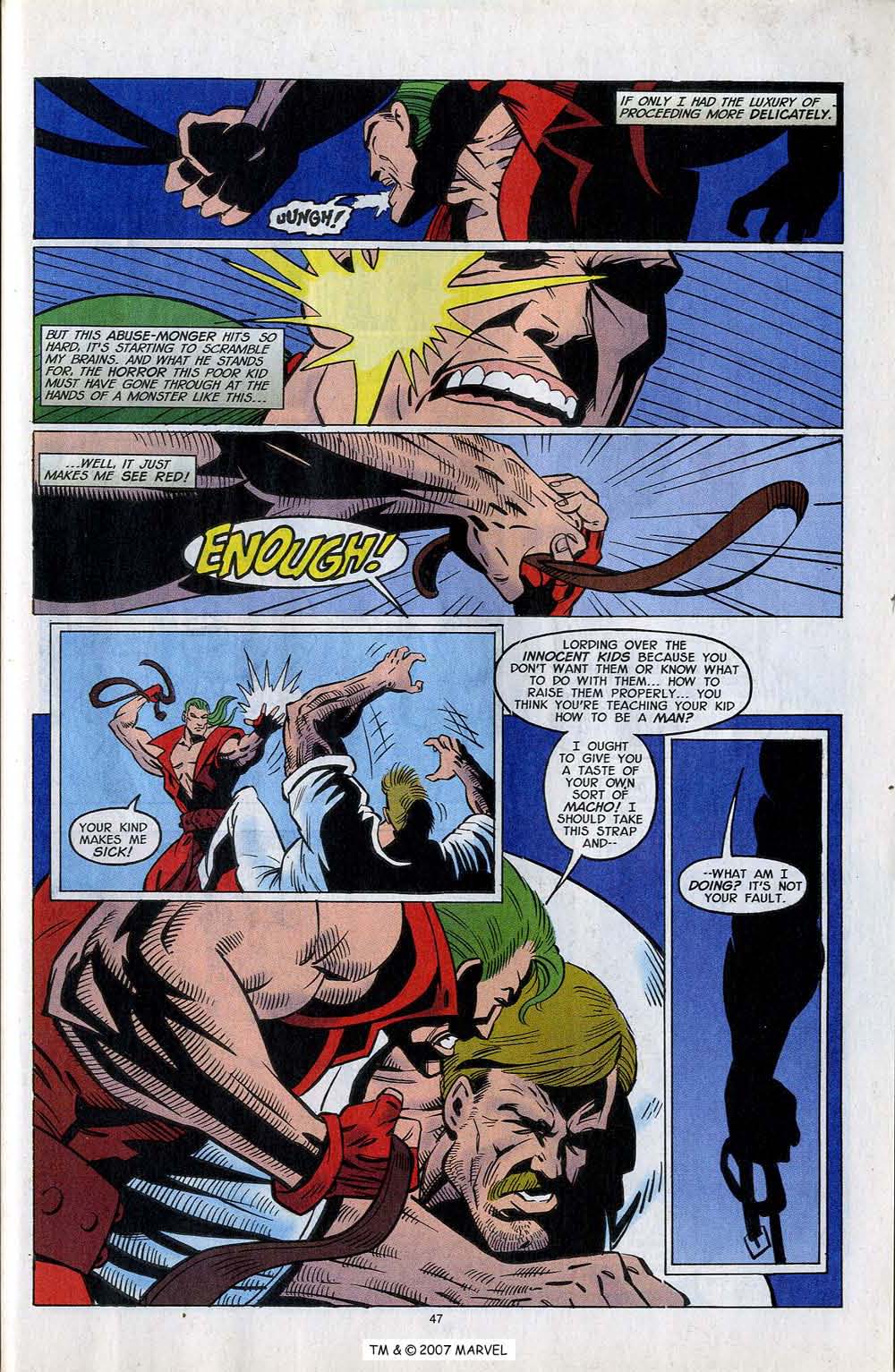 Read online The Incredible Hulk Annual comic -  Issue #20 - 49