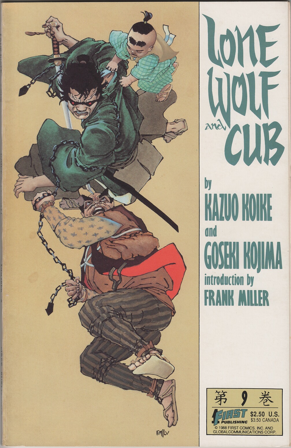 Read online Lone Wolf and Cub comic -  Issue #9 - 1