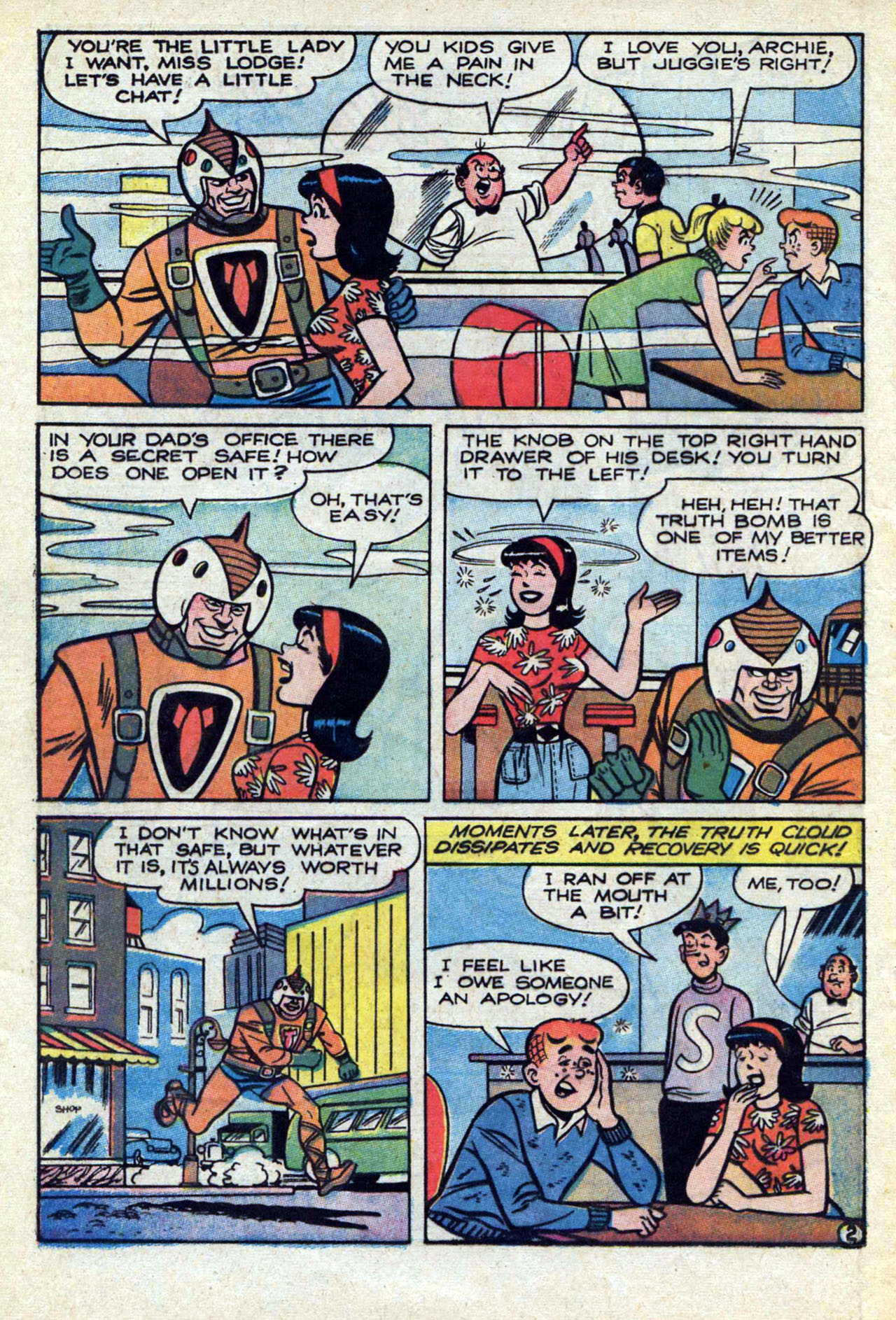 Read online Jughead As Captain Hero comic -  Issue #7 - 20