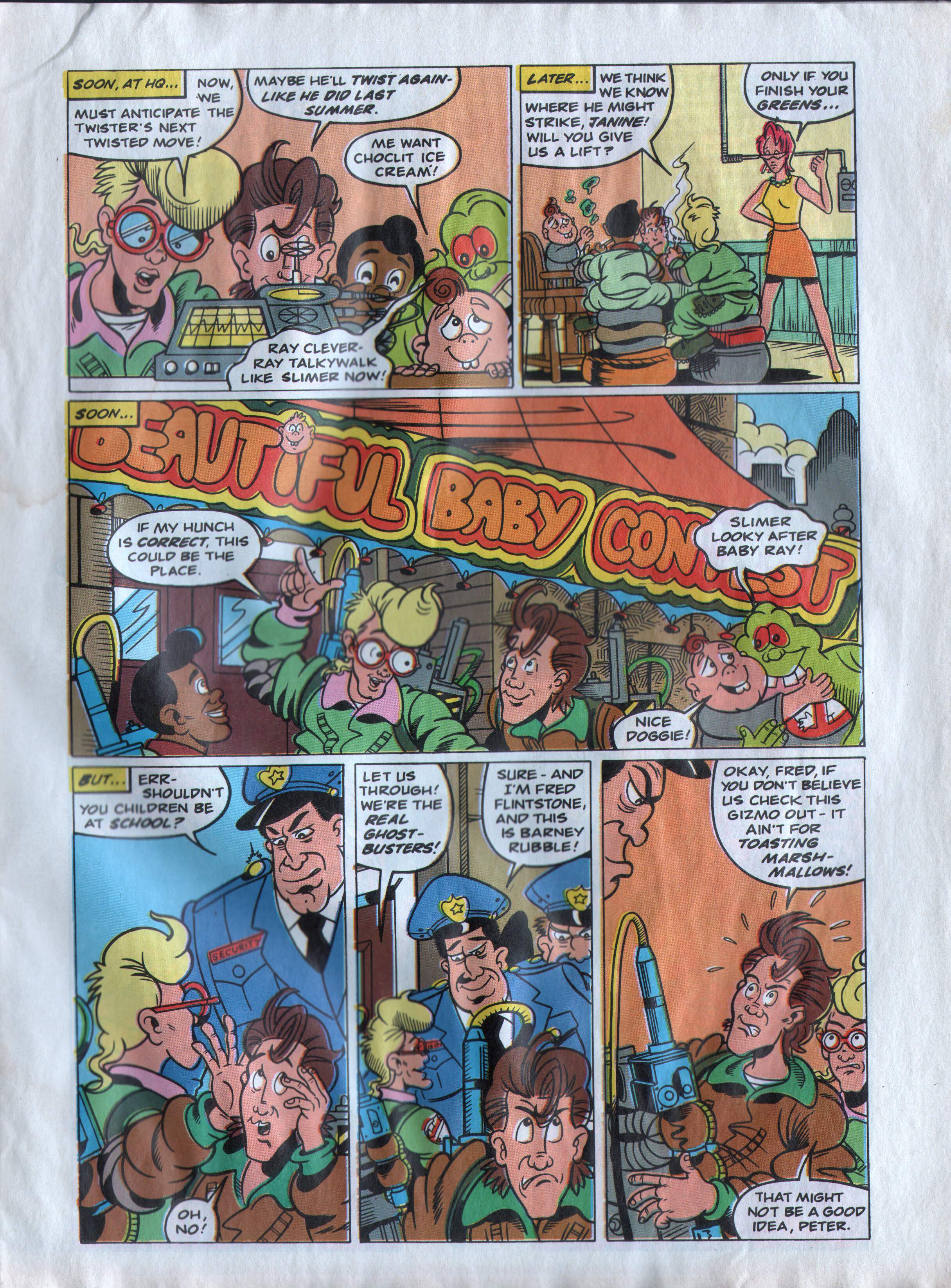 Read online The Real Ghostbusters comic -  Issue #160 - 21