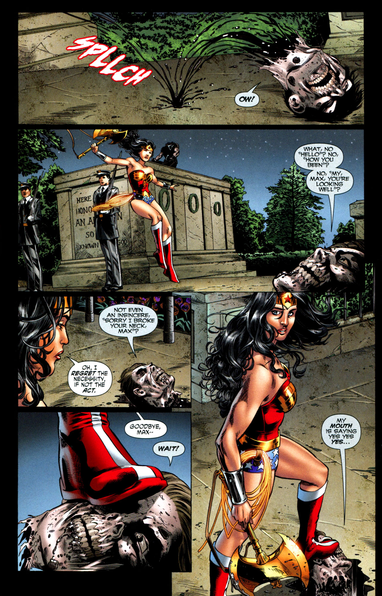 Read online Blackest Night: Wonder Woman comic -  Issue #1 - 8